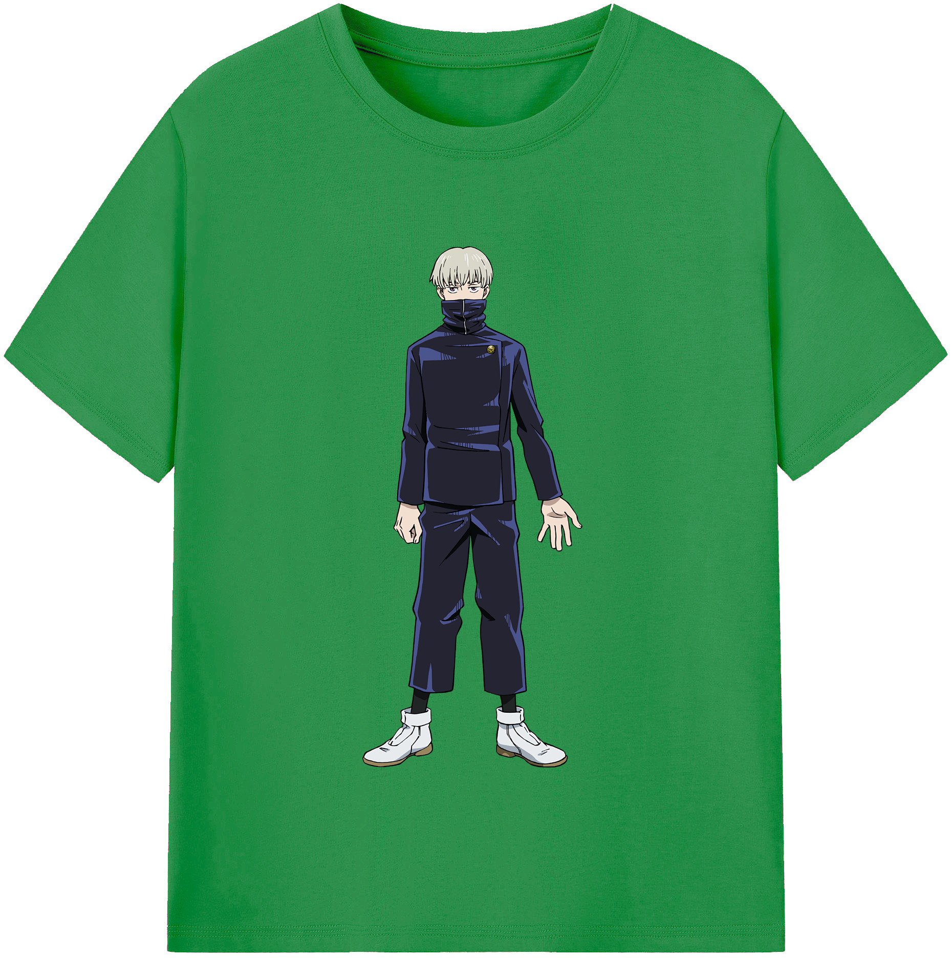 （画像用） 呪術廻戦 Jujutsu Kaisen レディースカジュアルプリントTシャツ（綿100％）