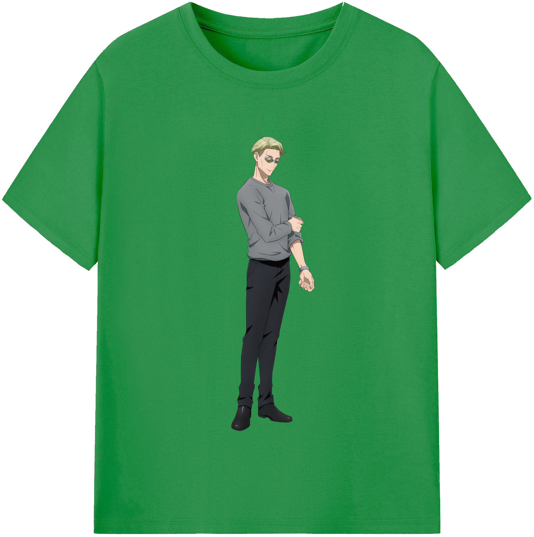 （画像用） 呪術廻戦 Jujutsu Kaisen レディースカジュアルプリントTシャツ（綿100％）