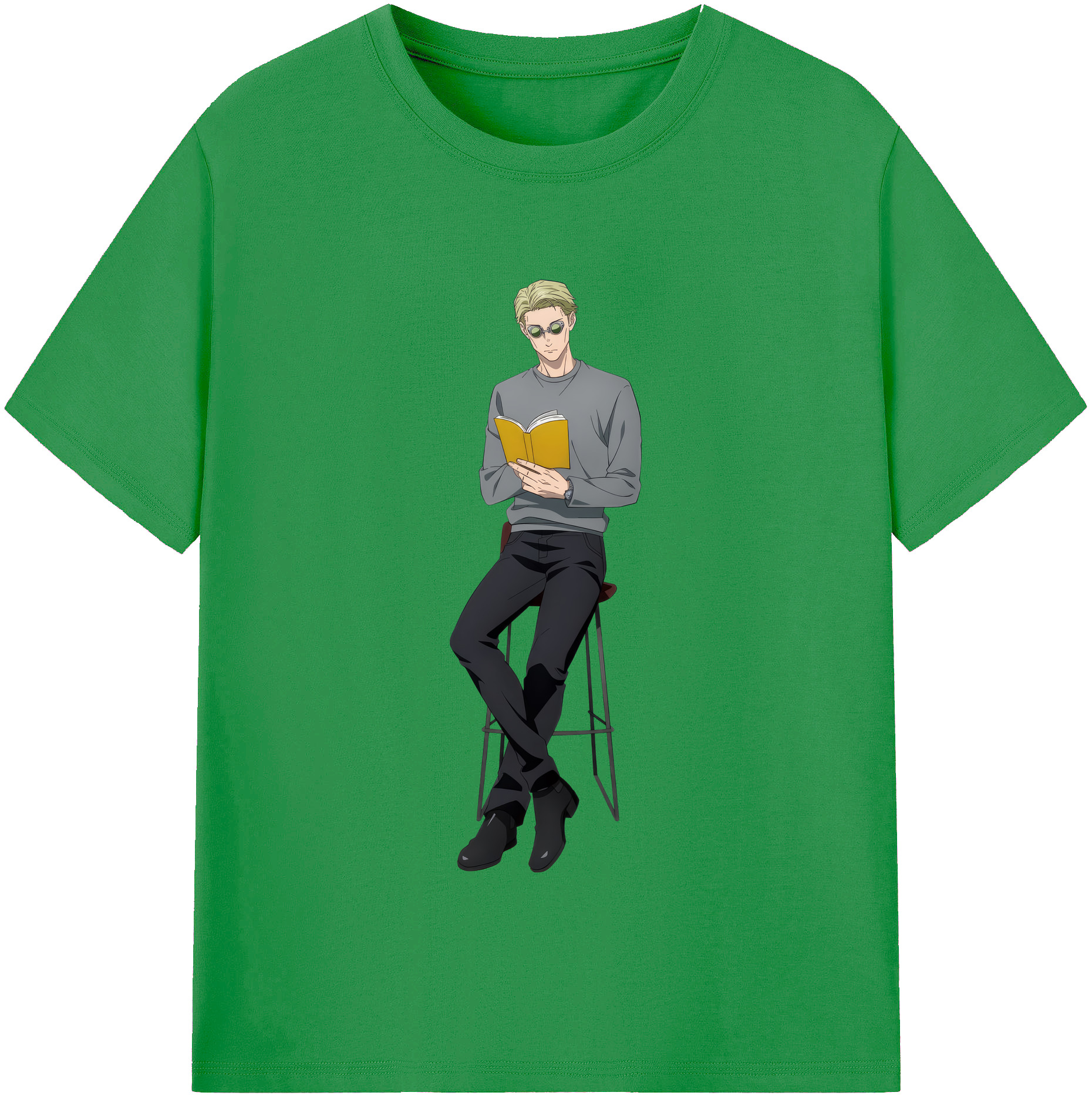 （画像用） 呪術廻戦 Jujutsu Kaisen レディースカジュアルプリントTシャツ（綿100％）