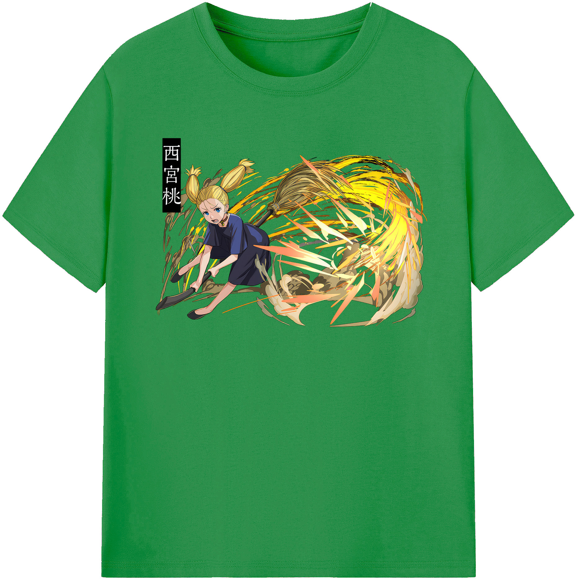 （画像用） 呪術廻戦 Jujutsu Kaisen レディースカジュアルプリントTシャツ（綿100％）