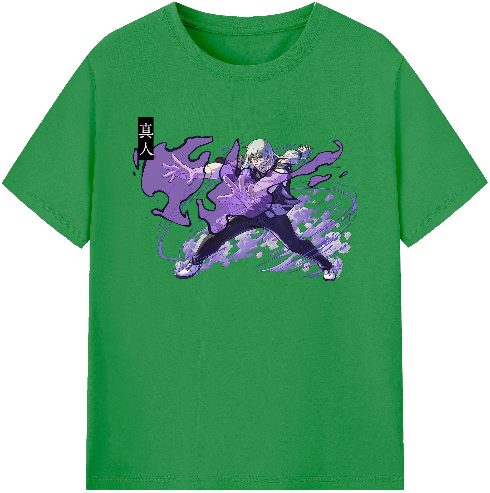 （画像用） 呪術廻戦 Jujutsu Kaisen レディースカジュアルプリントTシャツ（綿100％）