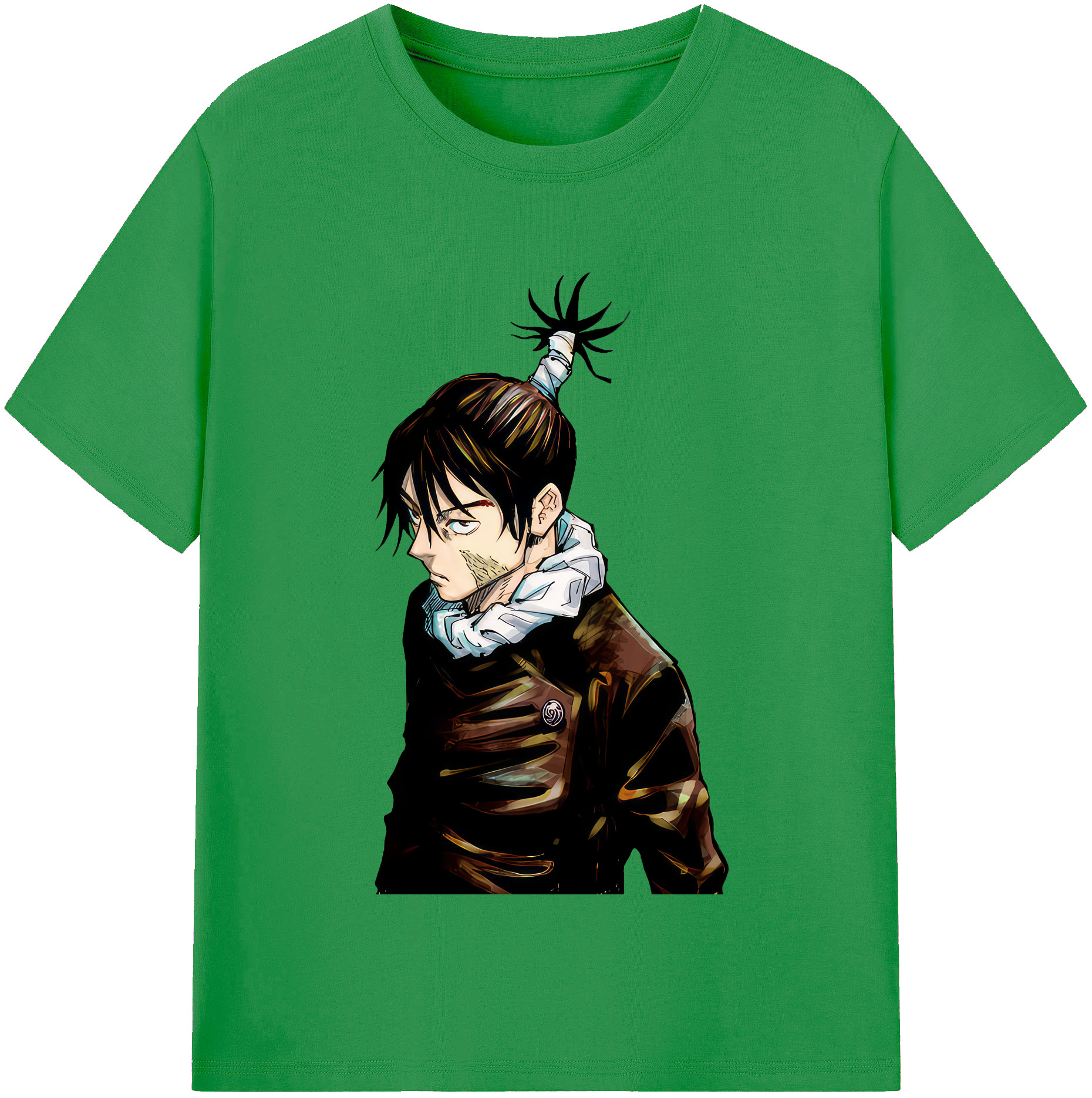 （画像用） 呪術廻戦 Jujutsu Kaisen レディースカジュアルプリントTシャツ（綿100％）