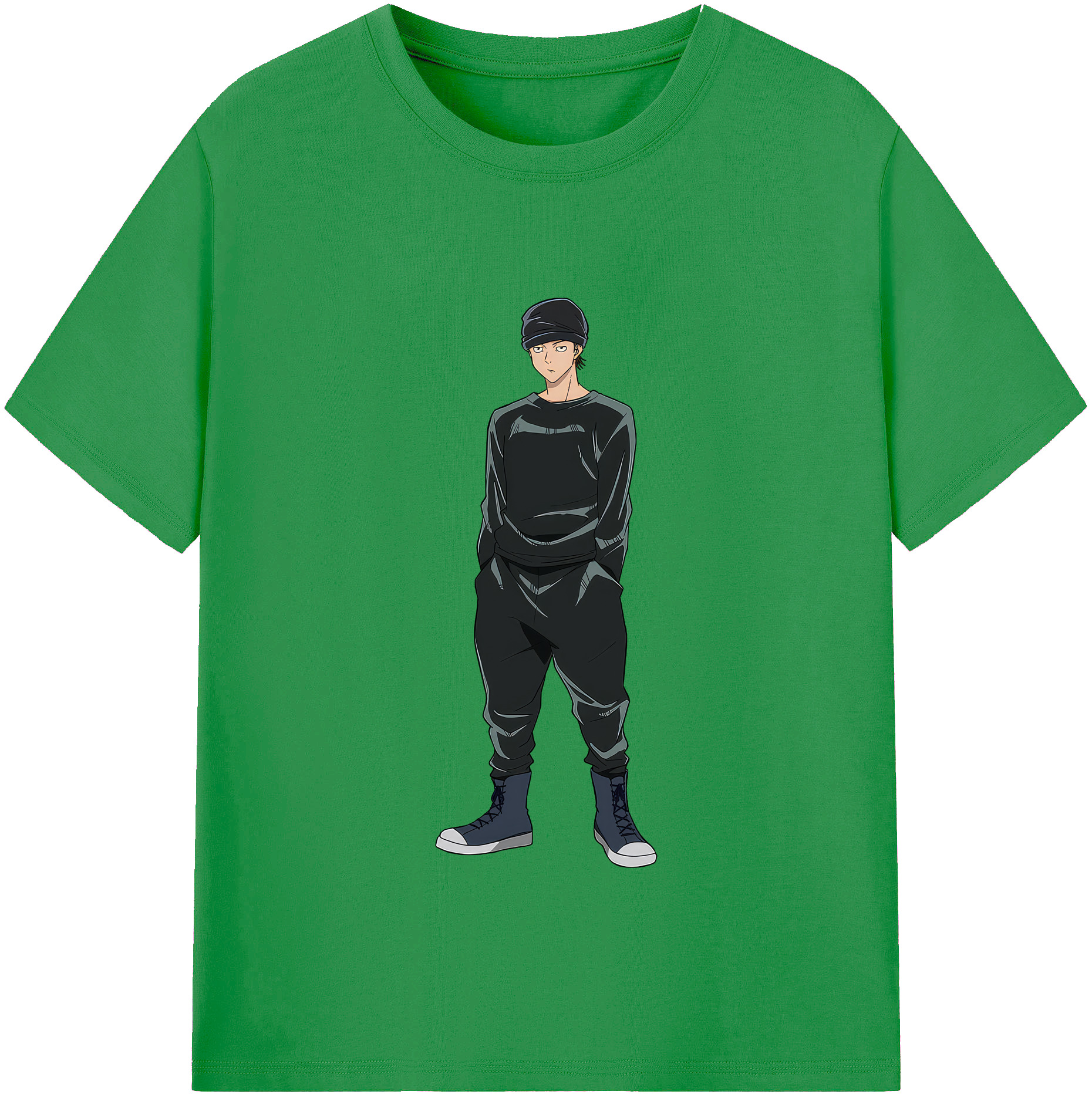 （画像用） 呪術廻戦 Jujutsu Kaisen レディースカジュアルプリントTシャツ（綿100％）