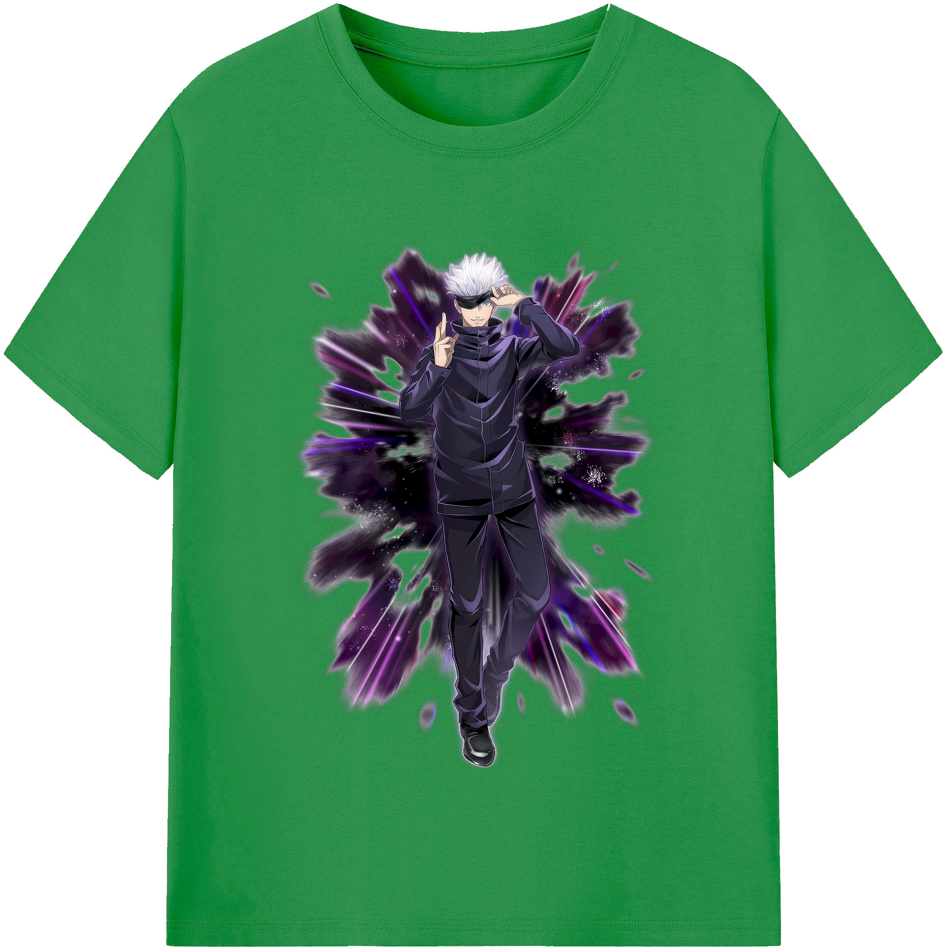 （画像用） 呪術廻戦 Jujutsu Kaisen レディースカジュアルプリントTシャツ（綿100％）