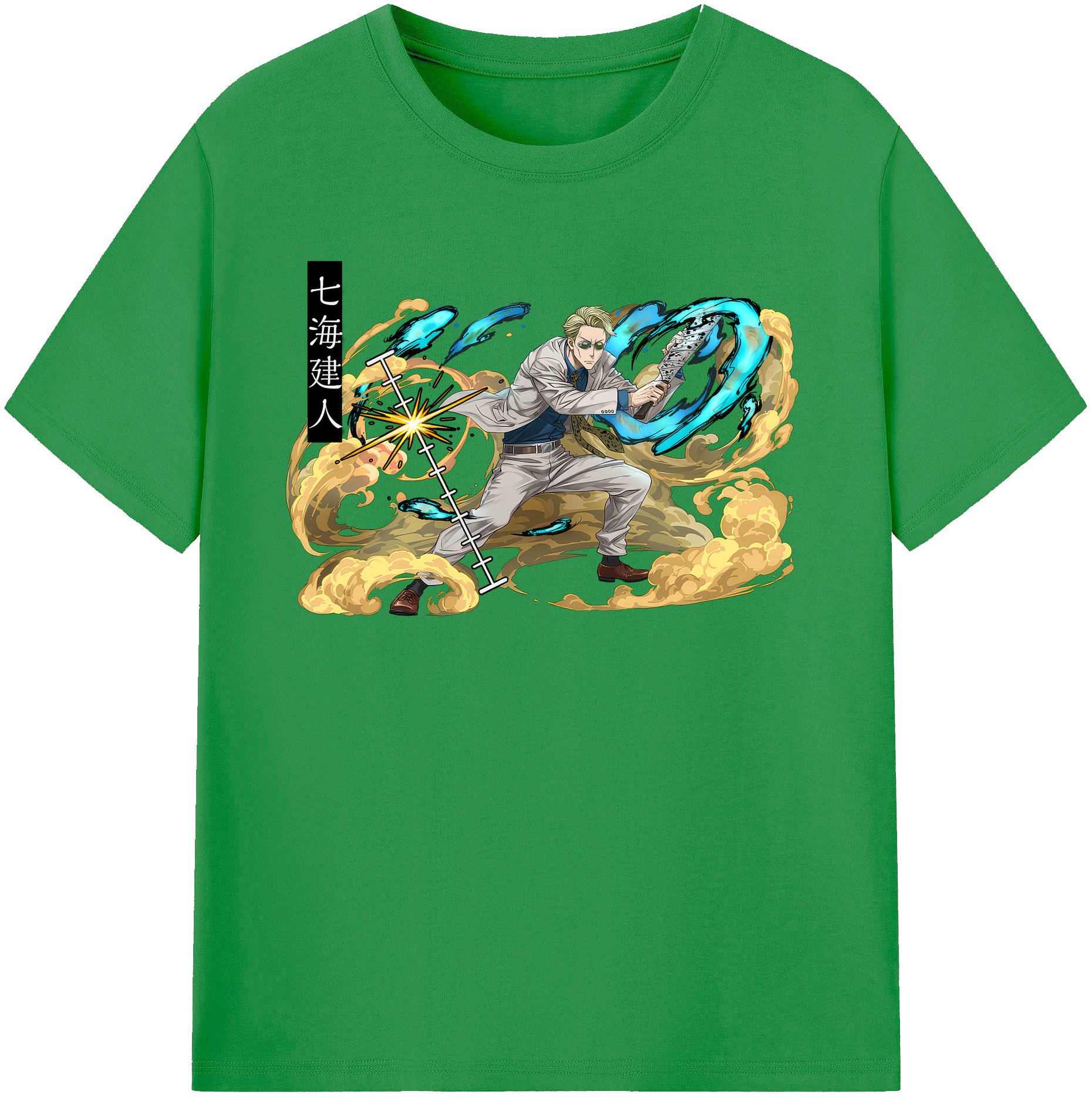（画像用） 呪術廻戦 Jujutsu Kaisen レディースカジュアルプリントTシャツ（綿100％）