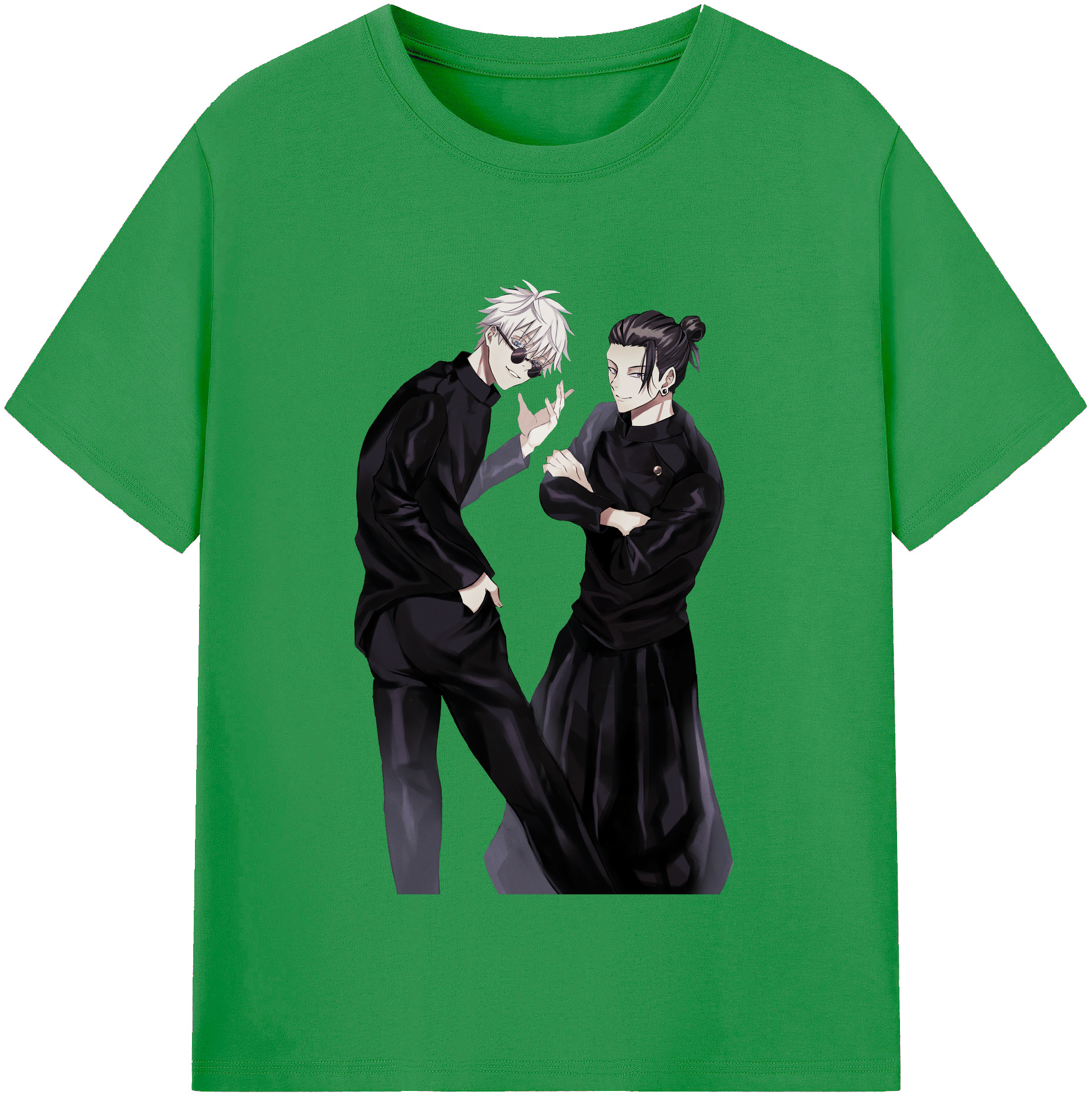 （画像用） 呪術廻戦 Jujutsu Kaisen レディースカジュアルプリントTシャツ（綿100％）