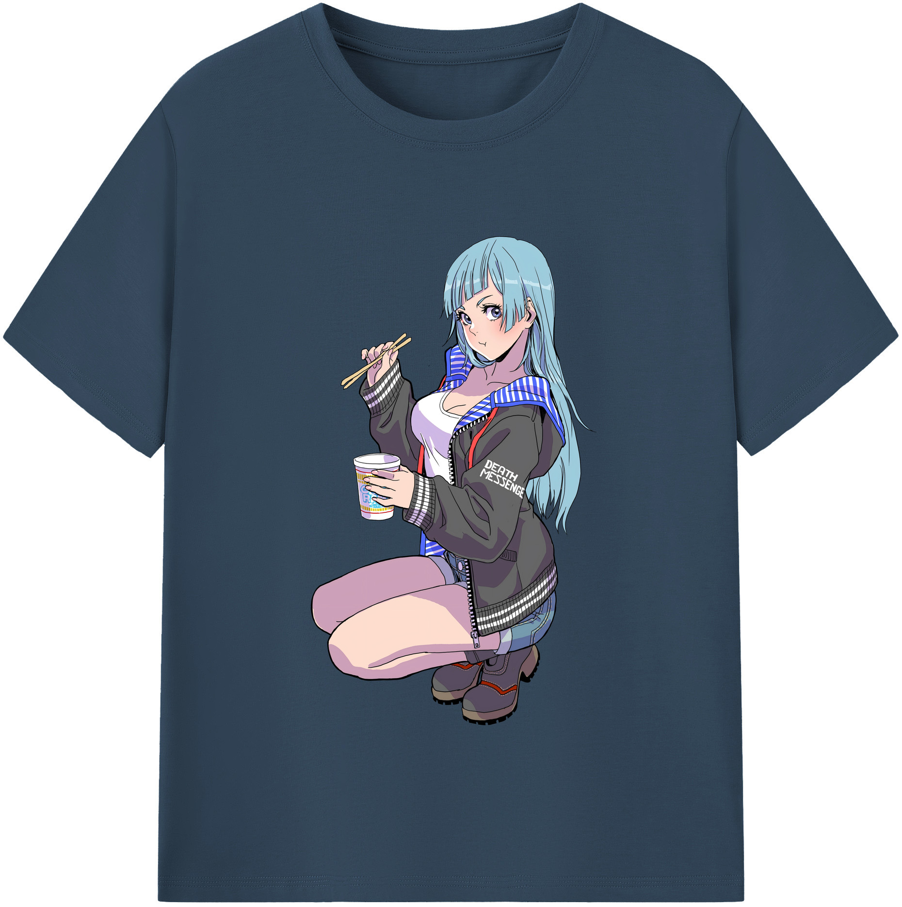 （画像用） 呪術廻戦 Jujutsu Kaisen レディースカジュアルプリントTシャツ（綿100％）