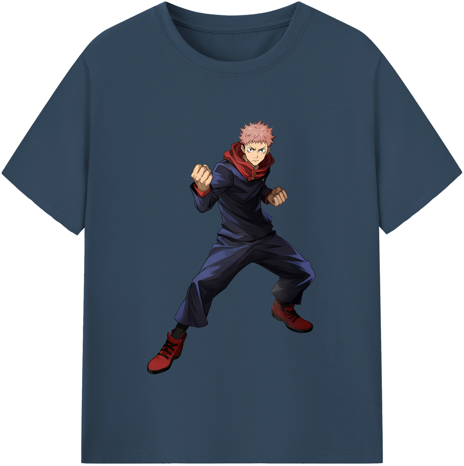 （画像用） 呪術廻戦 Jujutsu Kaisen レディースカジュアルプリントTシャツ（綿100％）