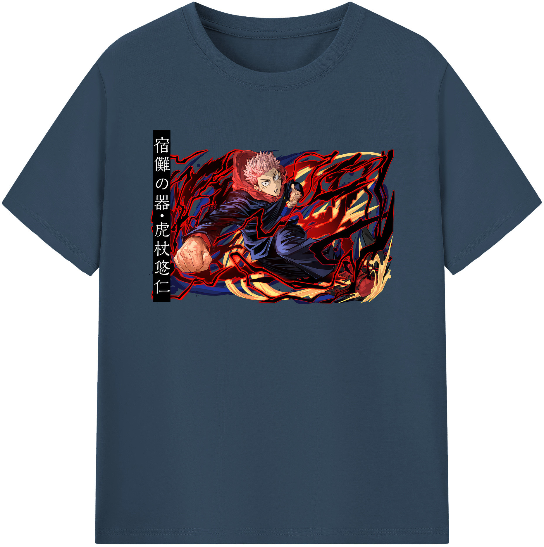 （画像用） 呪術廻戦 Jujutsu Kaisen レディースカジュアルプリントTシャツ（綿100％）