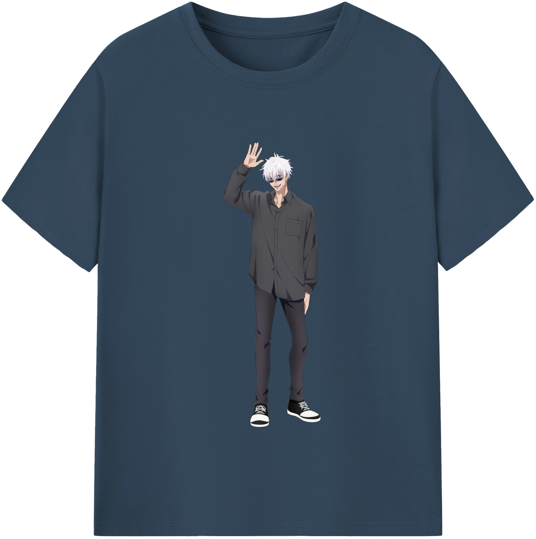 （画像用） 呪術廻戦 Jujutsu Kaisen レディースカジュアルプリントTシャツ（綿100％）