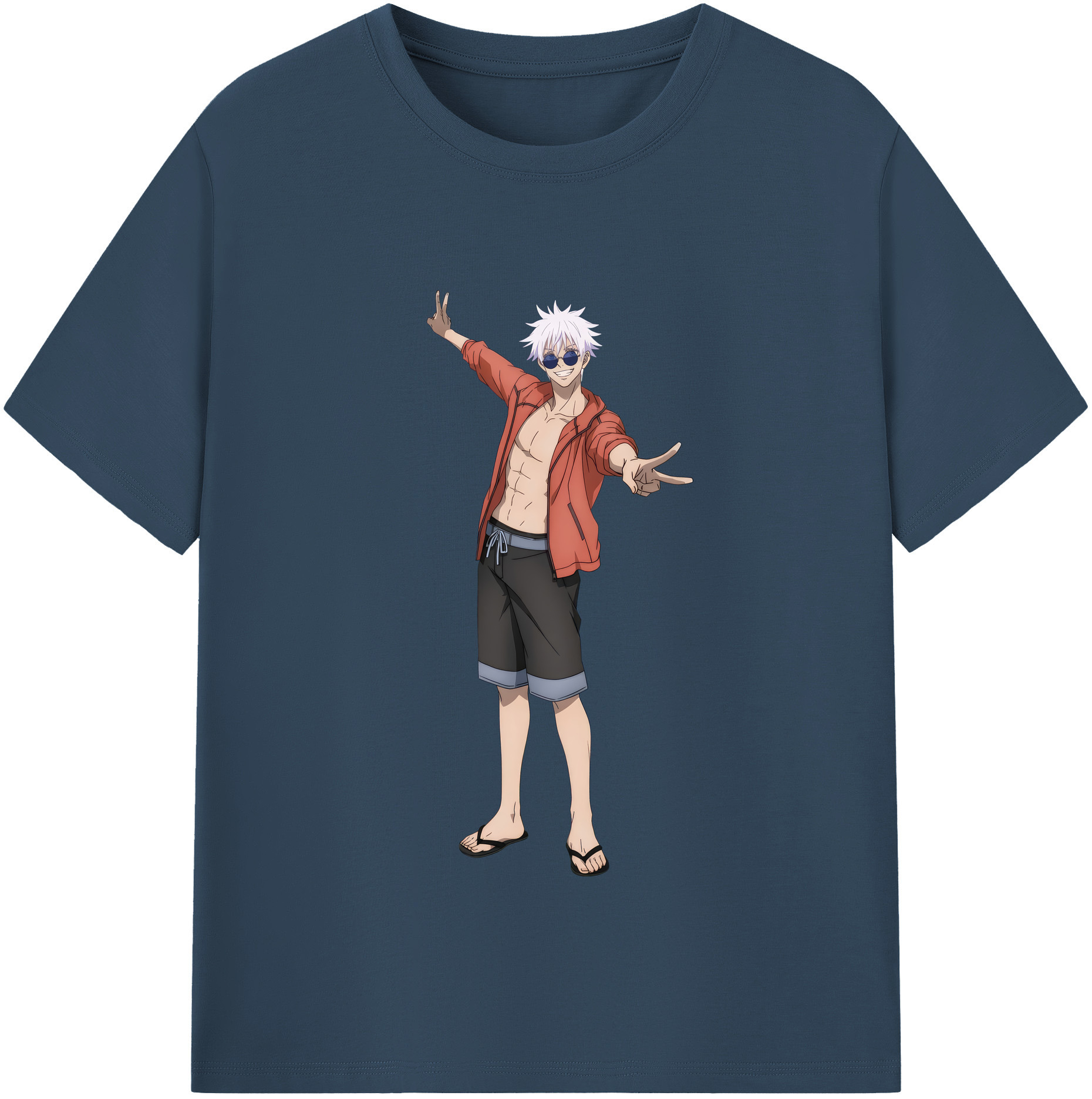 （画像用） 呪術廻戦 Jujutsu Kaisen レディースカジュアルプリントTシャツ（綿100％）