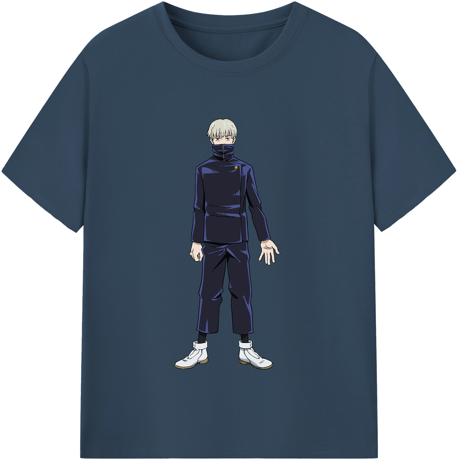 （画像用） 呪術廻戦 Jujutsu Kaisen レディースカジュアルプリントTシャツ（綿100％）