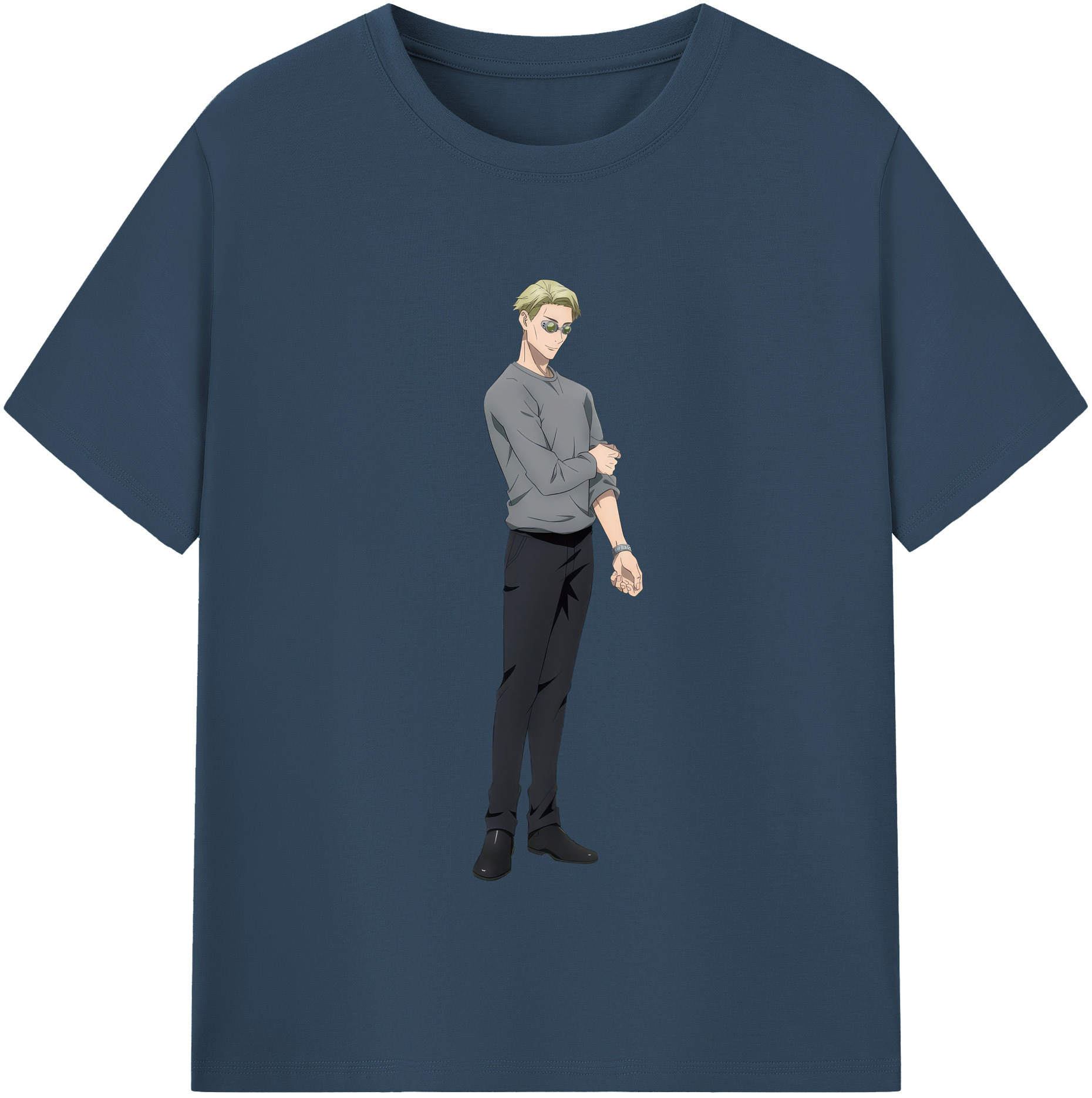 （画像用） 呪術廻戦 Jujutsu Kaisen レディースカジュアルプリントTシャツ（綿100％）