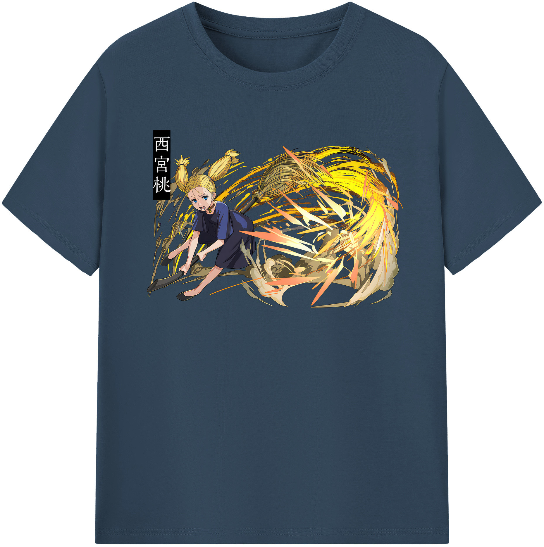 （画像用） 呪術廻戦 Jujutsu Kaisen レディースカジュアルプリントTシャツ（綿100％）