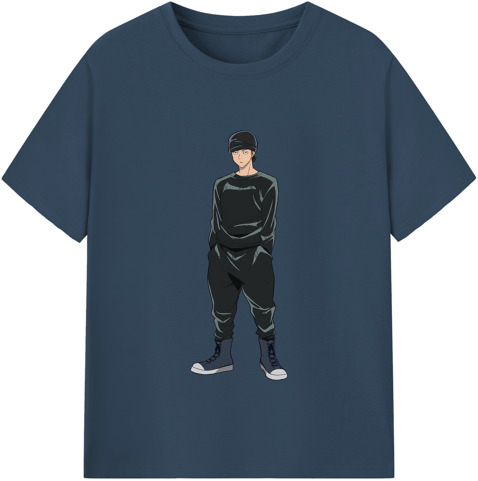 （画像用） 呪術廻戦 Jujutsu Kaisen レディースカジュアルプリントTシャツ（綿100％）