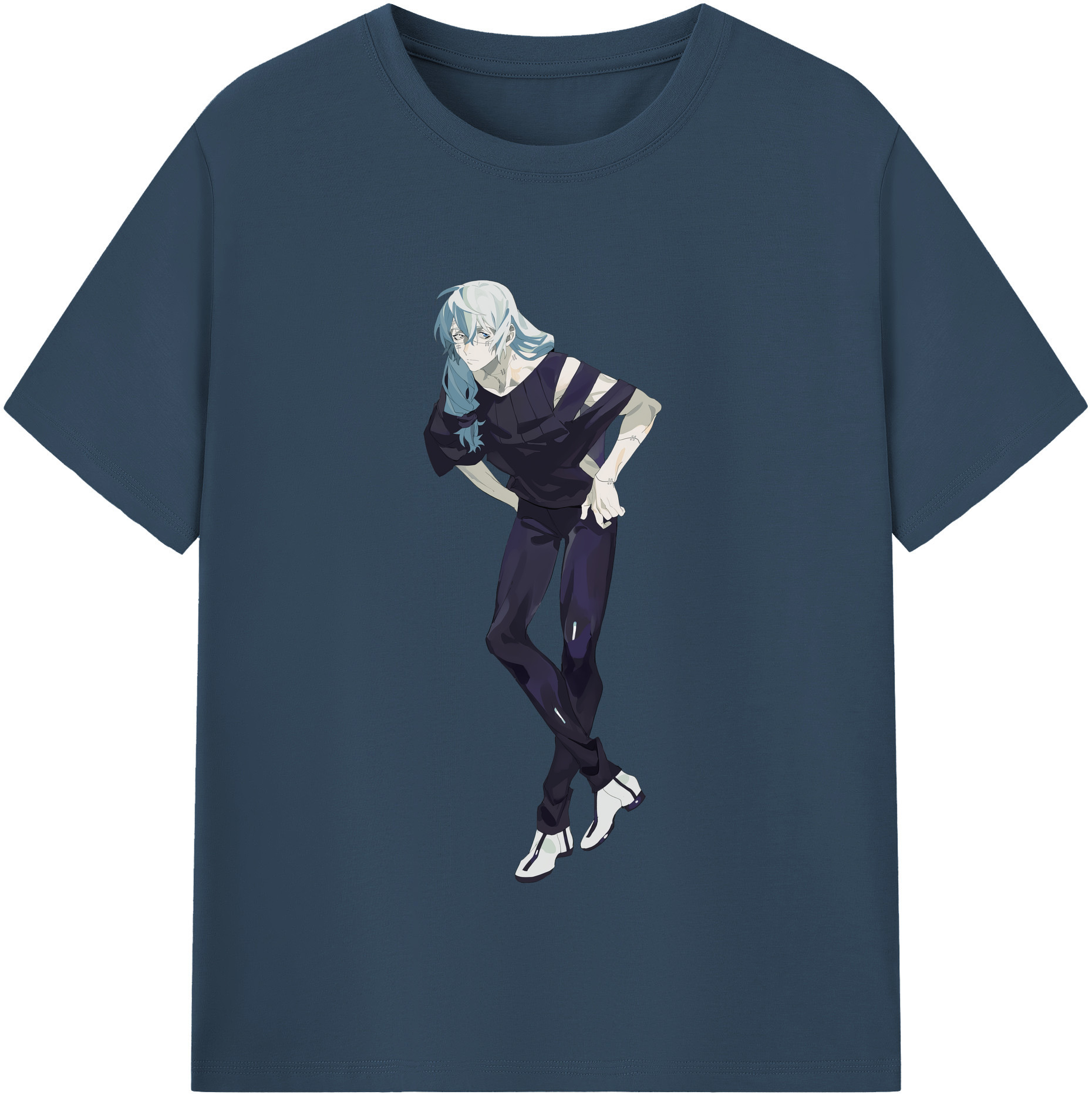 （画像用） 呪術廻戦 Jujutsu Kaisen レディースカジュアルプリントTシャツ（綿100％）