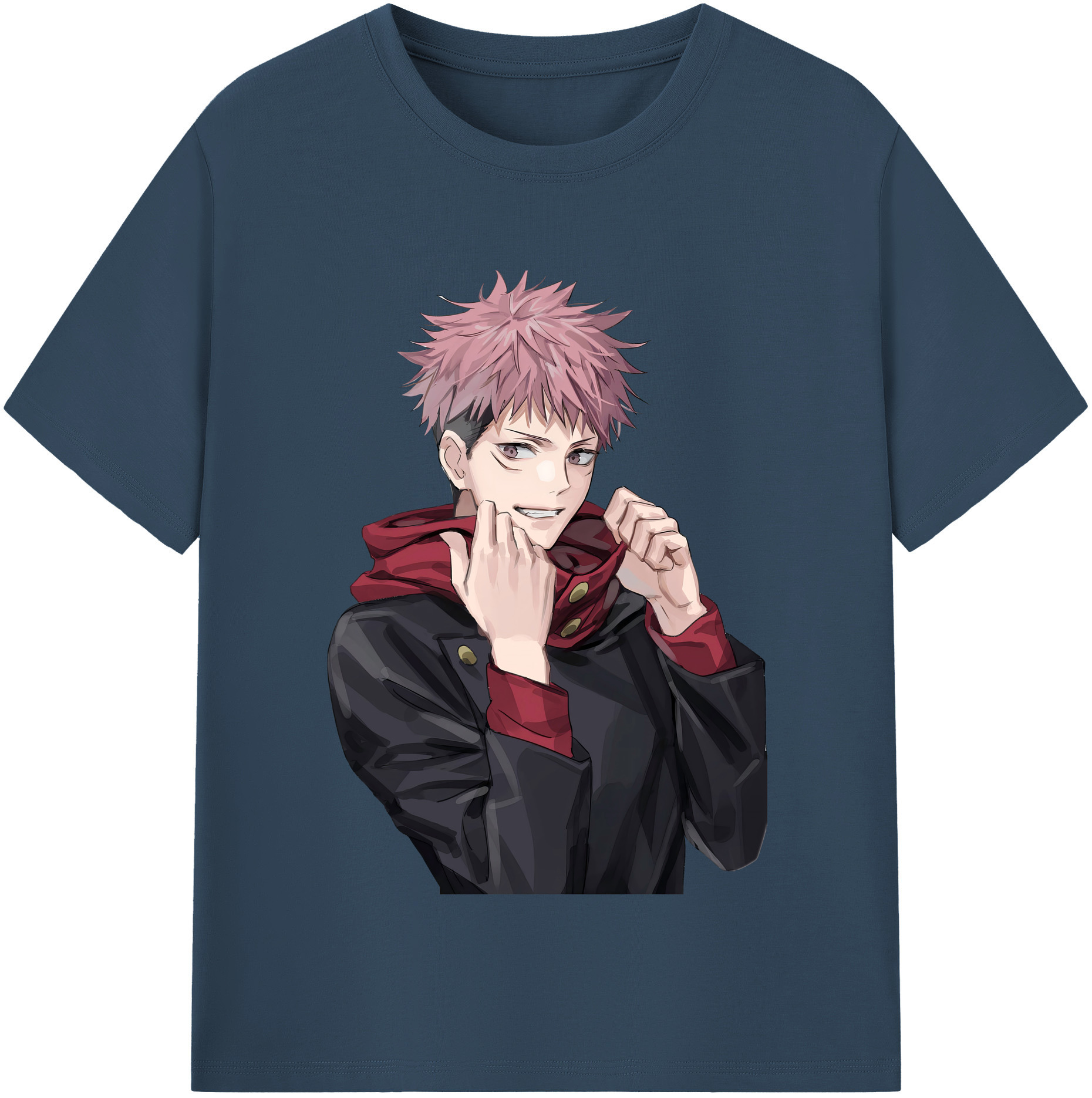 （画像用） 呪術廻戦 Jujutsu Kaisen レディースカジュアルプリントTシャツ（綿100％）