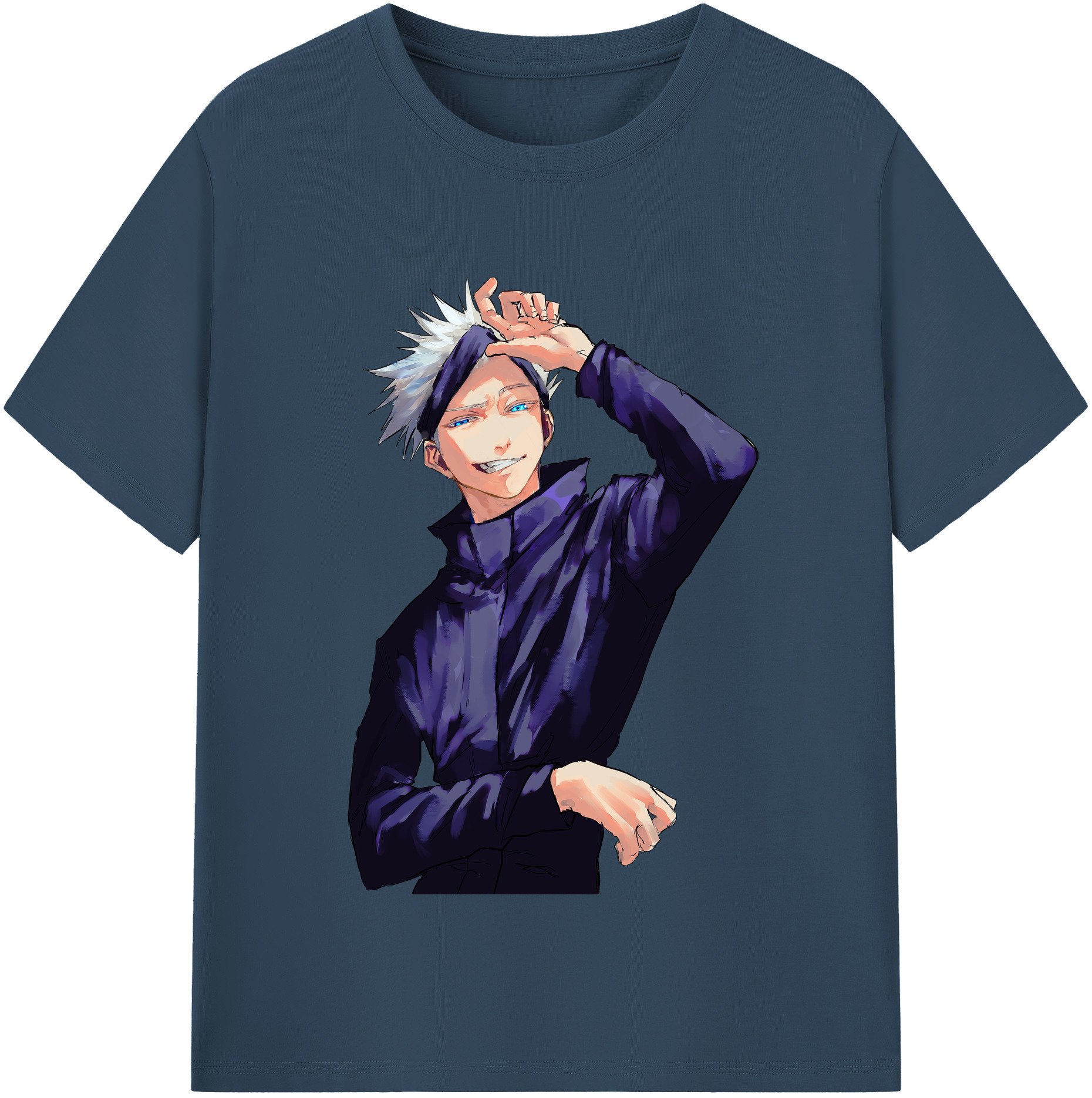 （画像用） 呪術廻戦 Jujutsu Kaisen レディースカジュアルプリントTシャツ（綿100％）