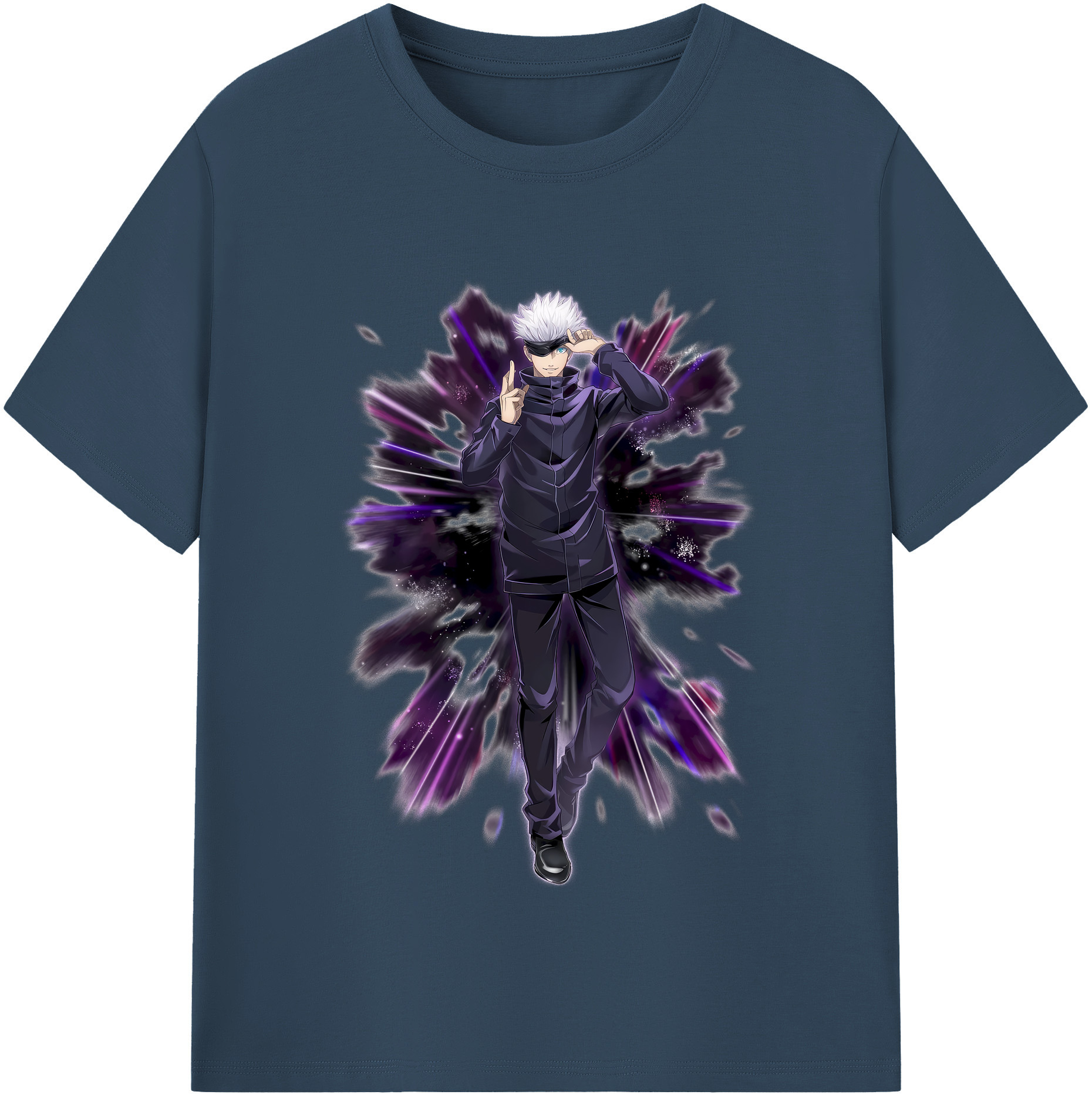 （画像用） 呪術廻戦 Jujutsu Kaisen レディースカジュアルプリントTシャツ（綿100％）