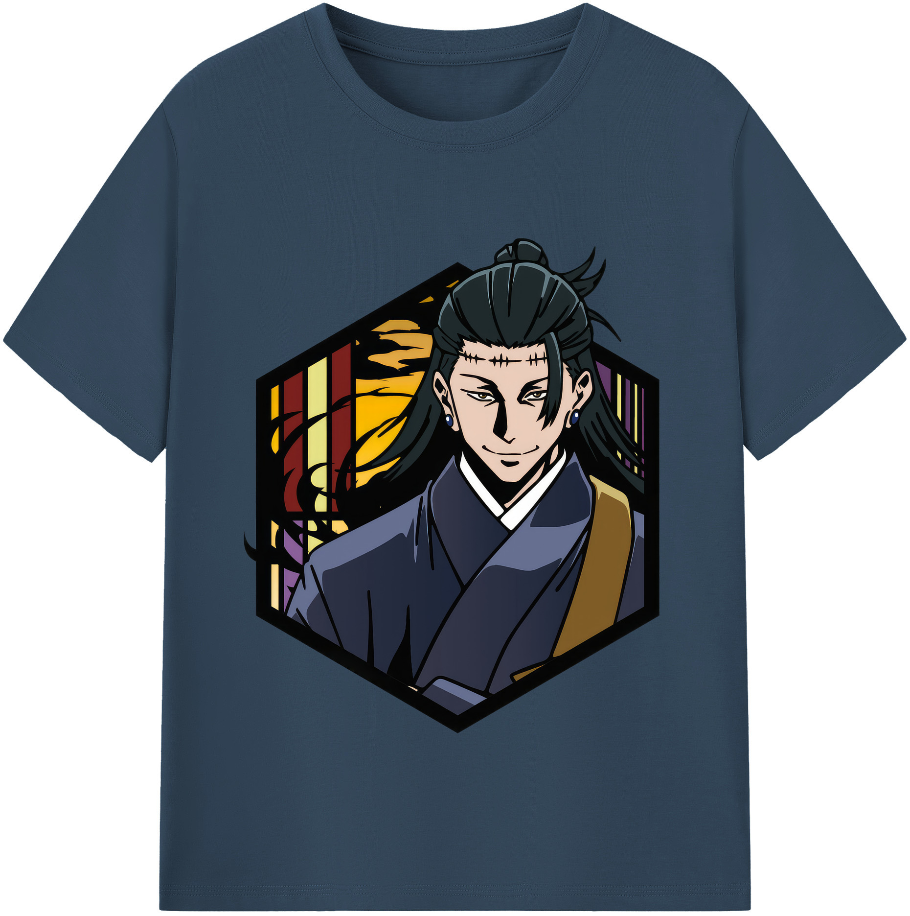 （画像用） 呪術廻戦 Jujutsu Kaisen レディースカジュアルプリントTシャツ（綿100％）