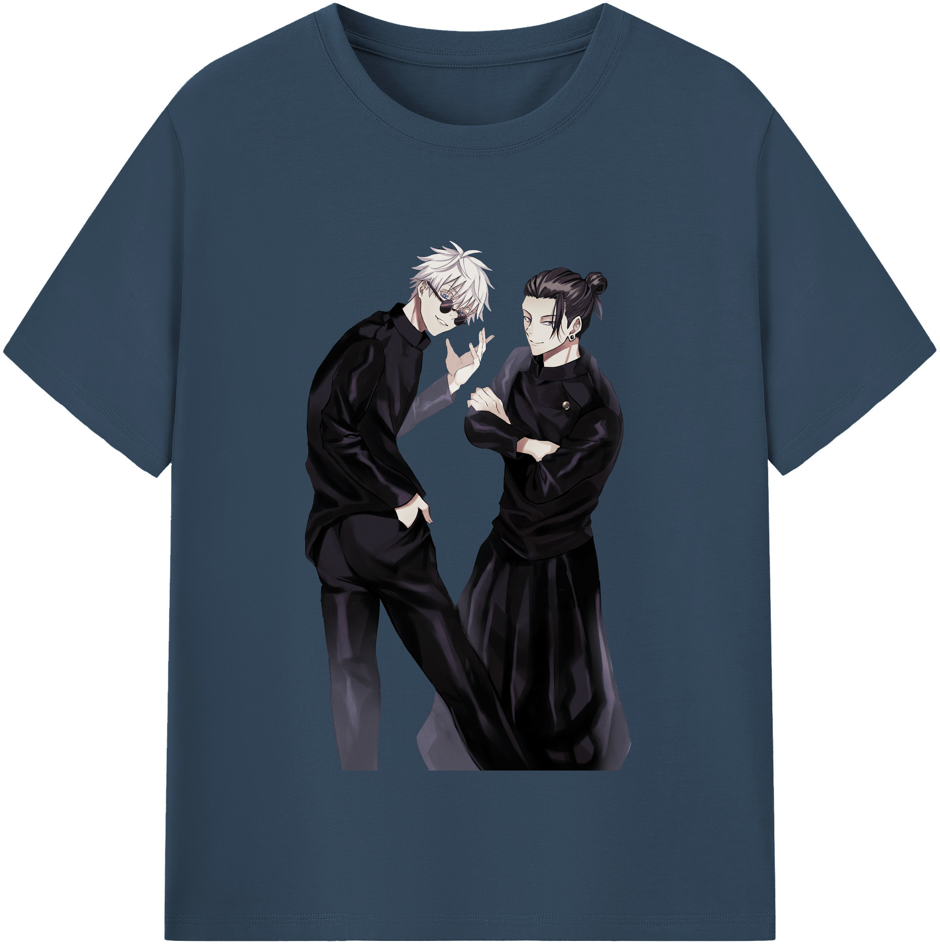 （画像用） 呪術廻戦 Jujutsu Kaisen レディースカジュアルプリントTシャツ（綿100％）