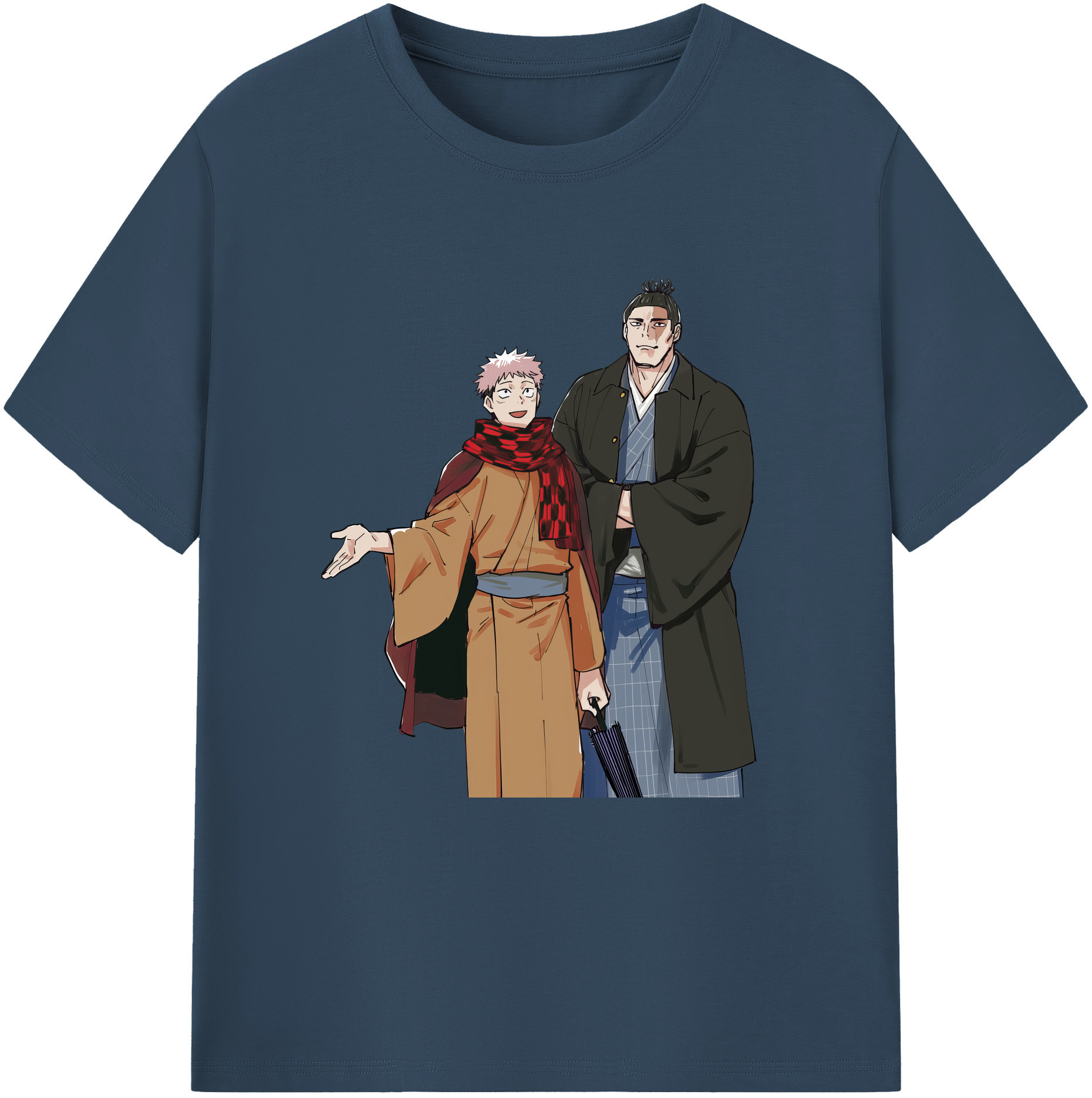 （画像用） 呪術廻戦 Jujutsu Kaisen レディースカジュアルプリントTシャツ（綿100％）