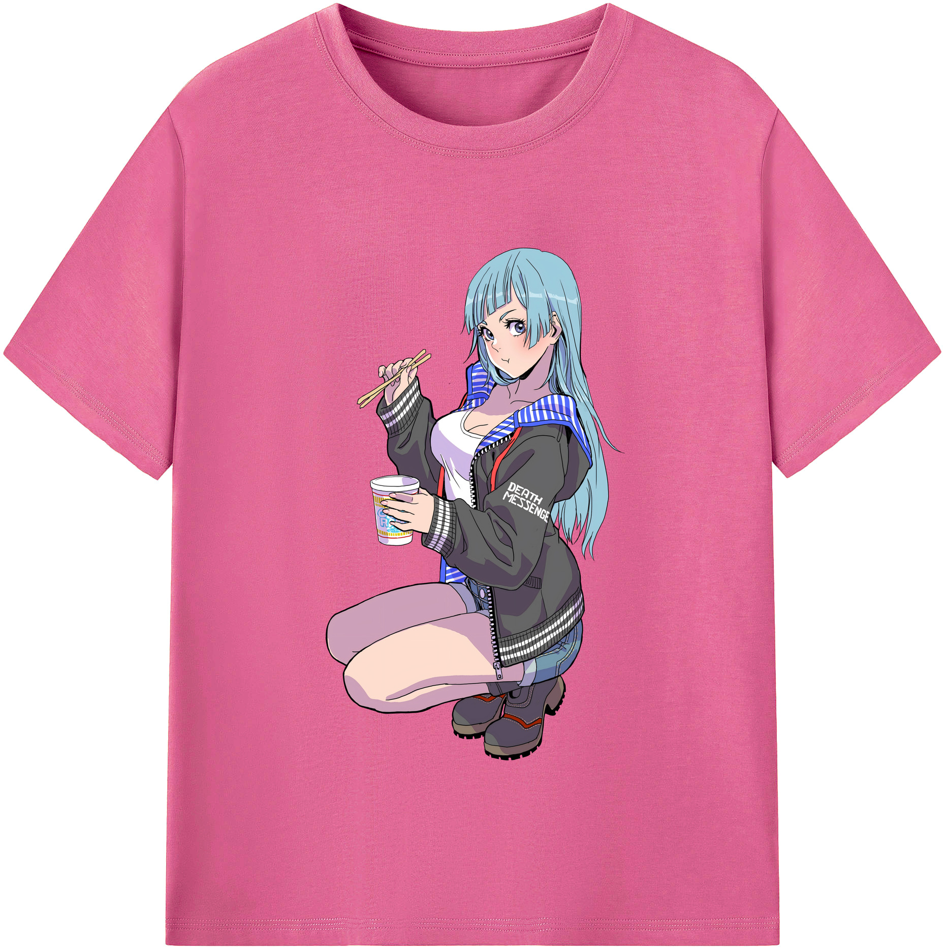 （画像用） 呪術廻戦 Jujutsu Kaisen レディースカジュアルプリントTシャツ（綿100％）