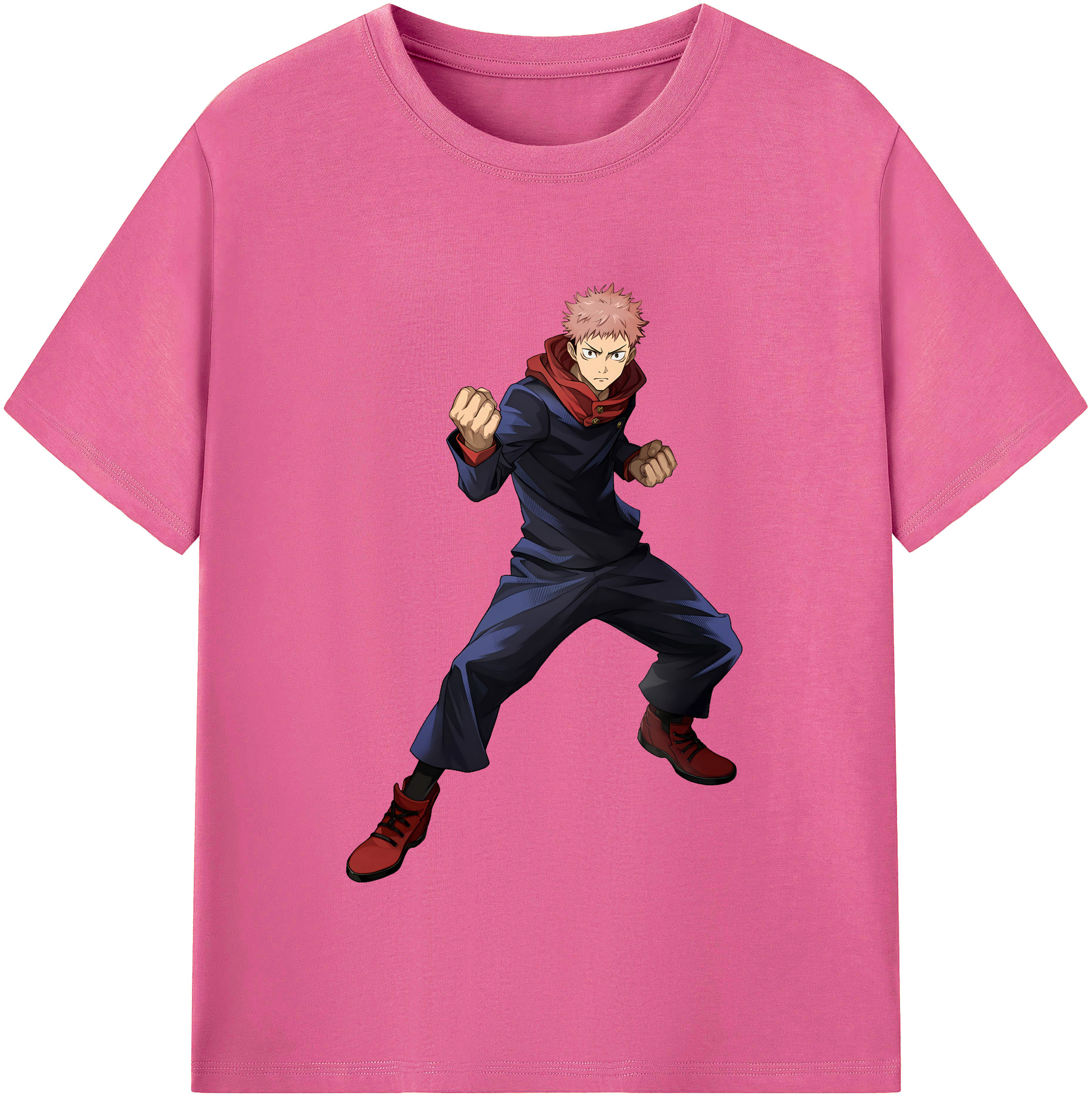 （画像用） 呪術廻戦 Jujutsu Kaisen レディースカジュアルプリントTシャツ（綿100％）