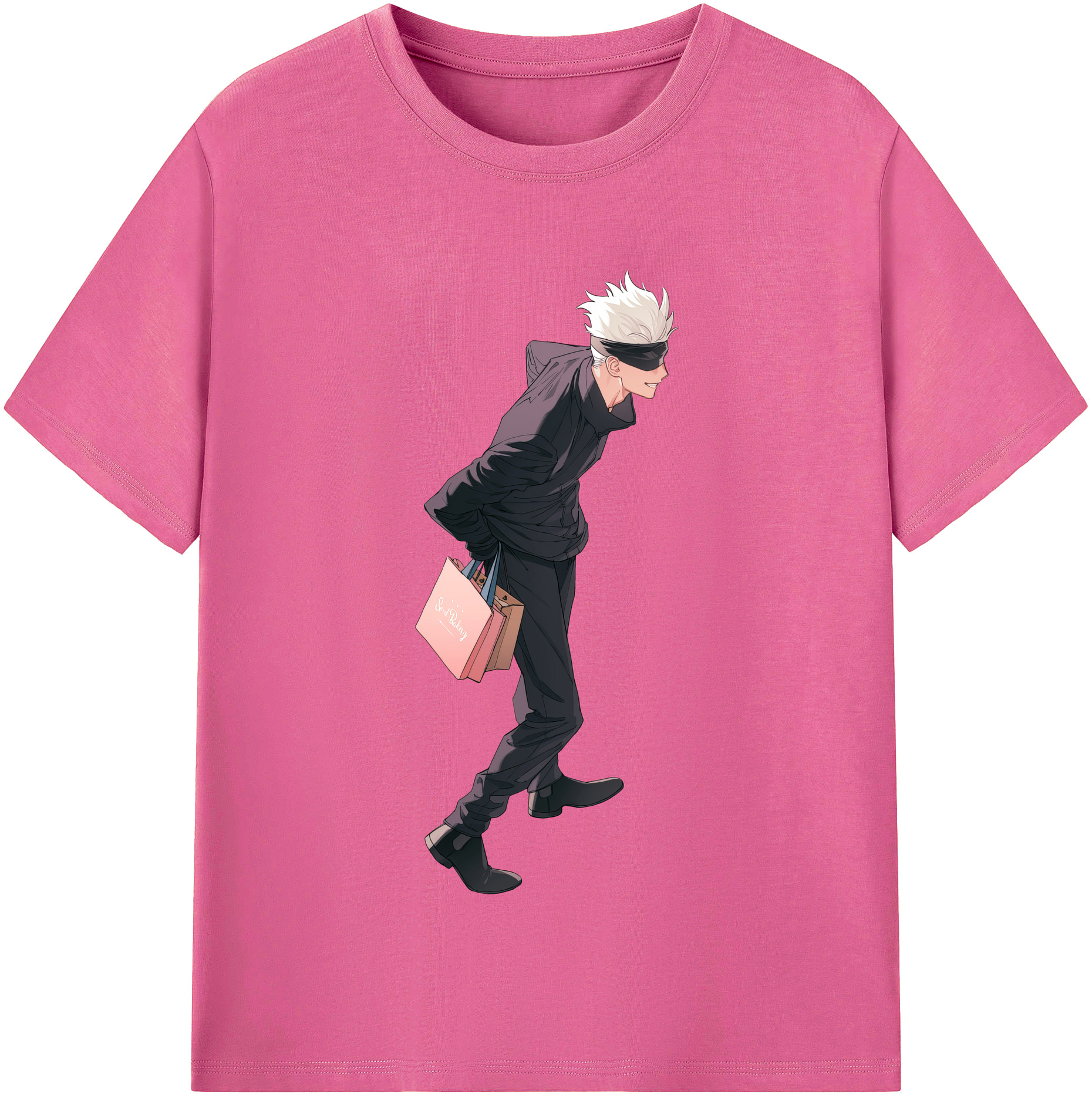 （画像用） 呪術廻戦 Jujutsu Kaisen レディースカジュアルプリントTシャツ（綿100％）