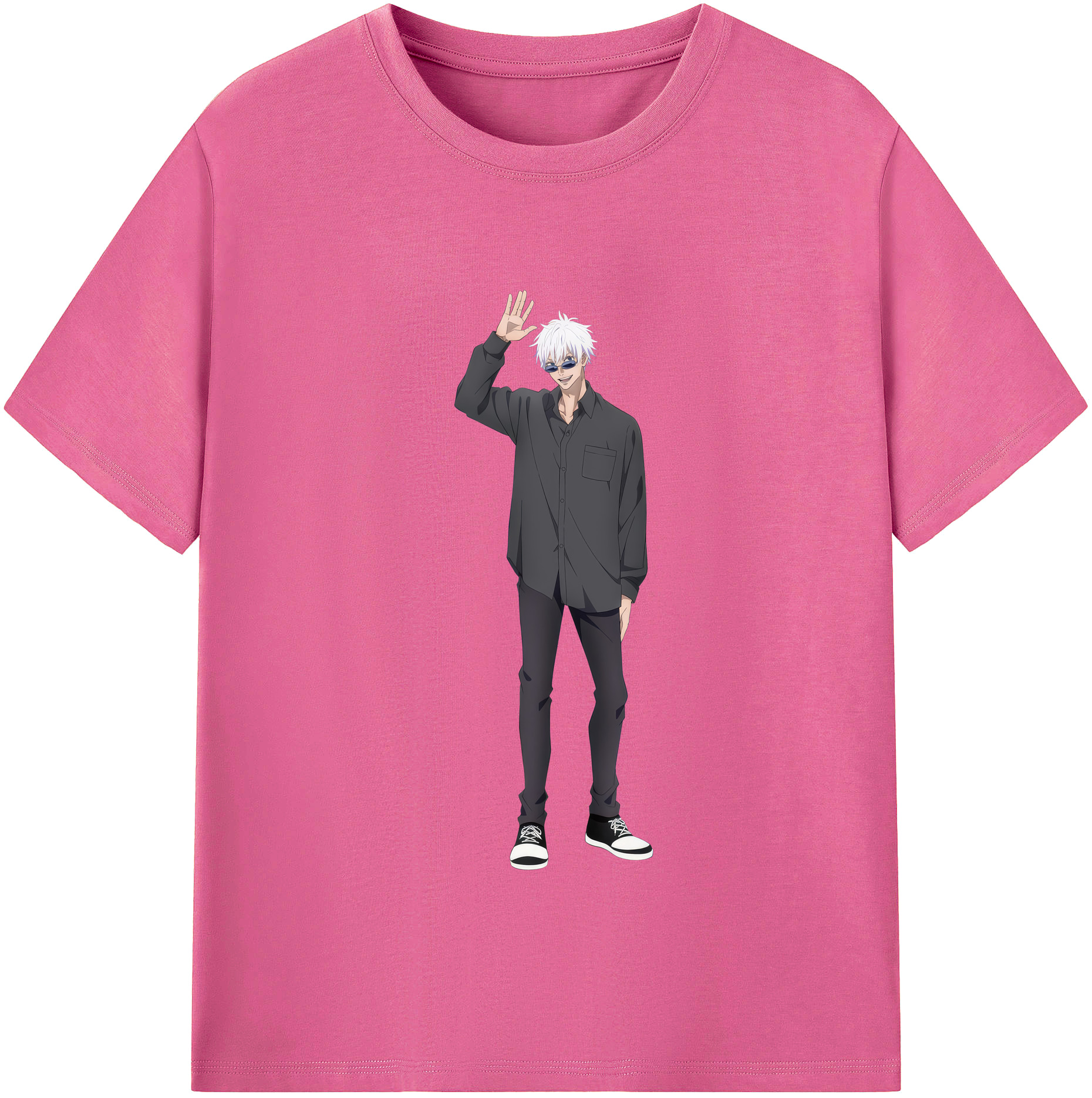 （画像用） 呪術廻戦 Jujutsu Kaisen レディースカジュアルプリントTシャツ（綿100％）