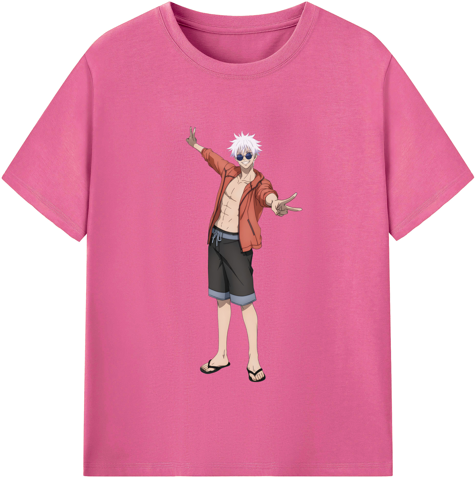 （画像用） 呪術廻戦 Jujutsu Kaisen レディースカジュアルプリントTシャツ（綿100％）