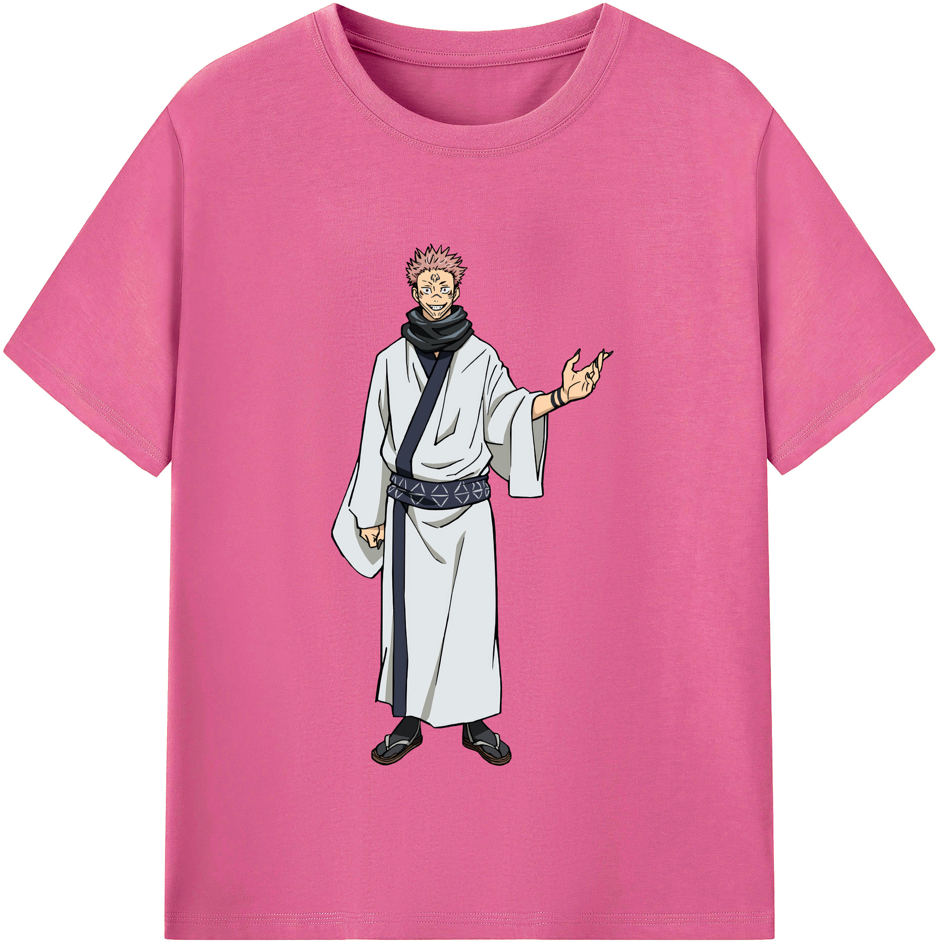 （画像用） 呪術廻戦 Jujutsu Kaisen レディースカジュアルプリントTシャツ（綿100％）