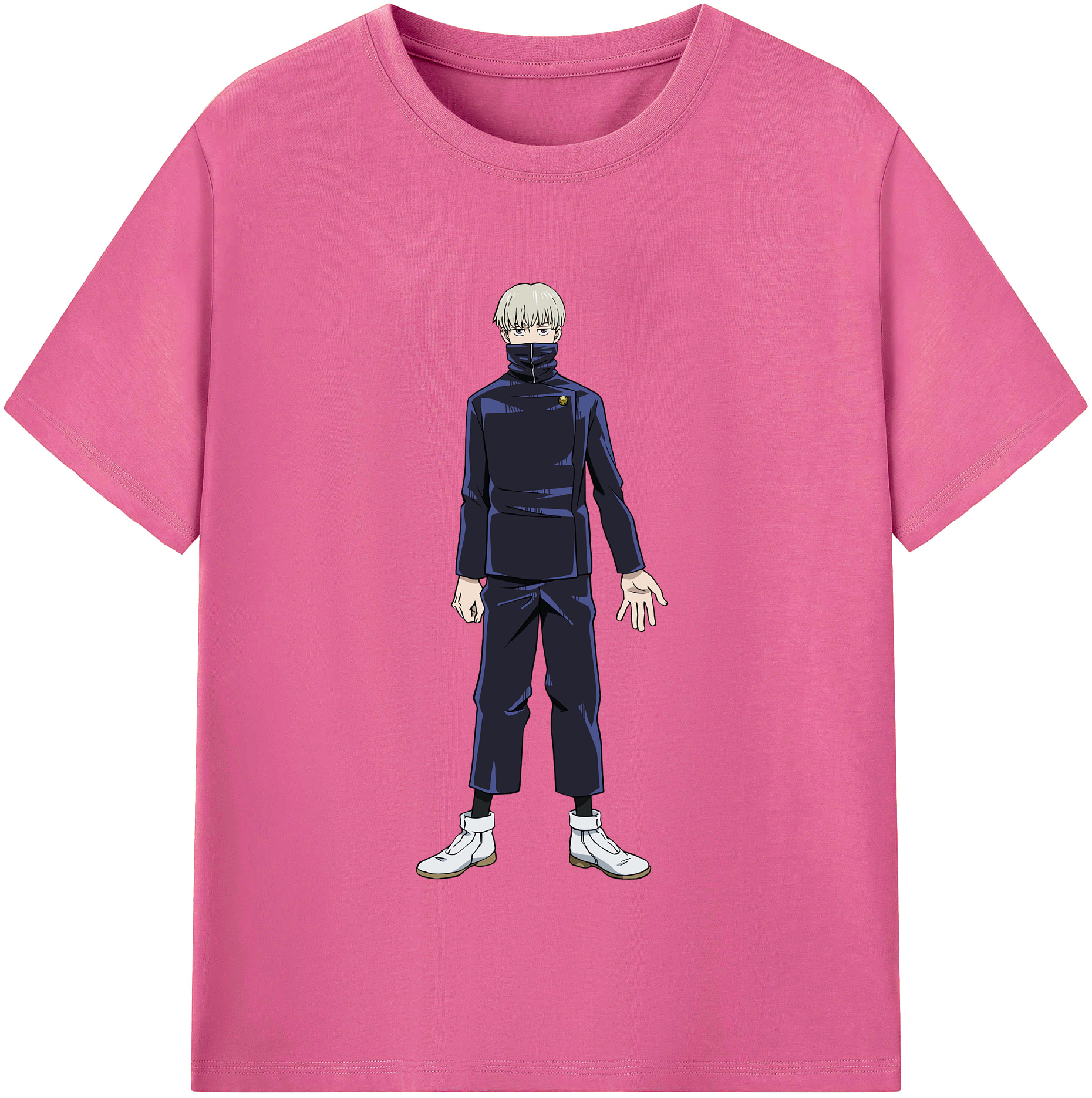 （画像用） 呪術廻戦 Jujutsu Kaisen レディースカジュアルプリントTシャツ（綿100％）