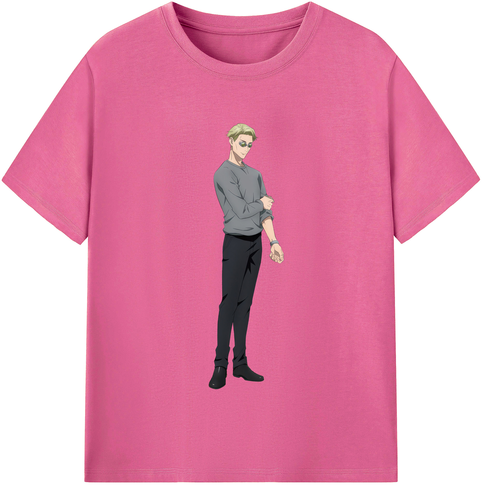（画像用） 呪術廻戦 Jujutsu Kaisen レディースカジュアルプリントTシャツ（綿100％）