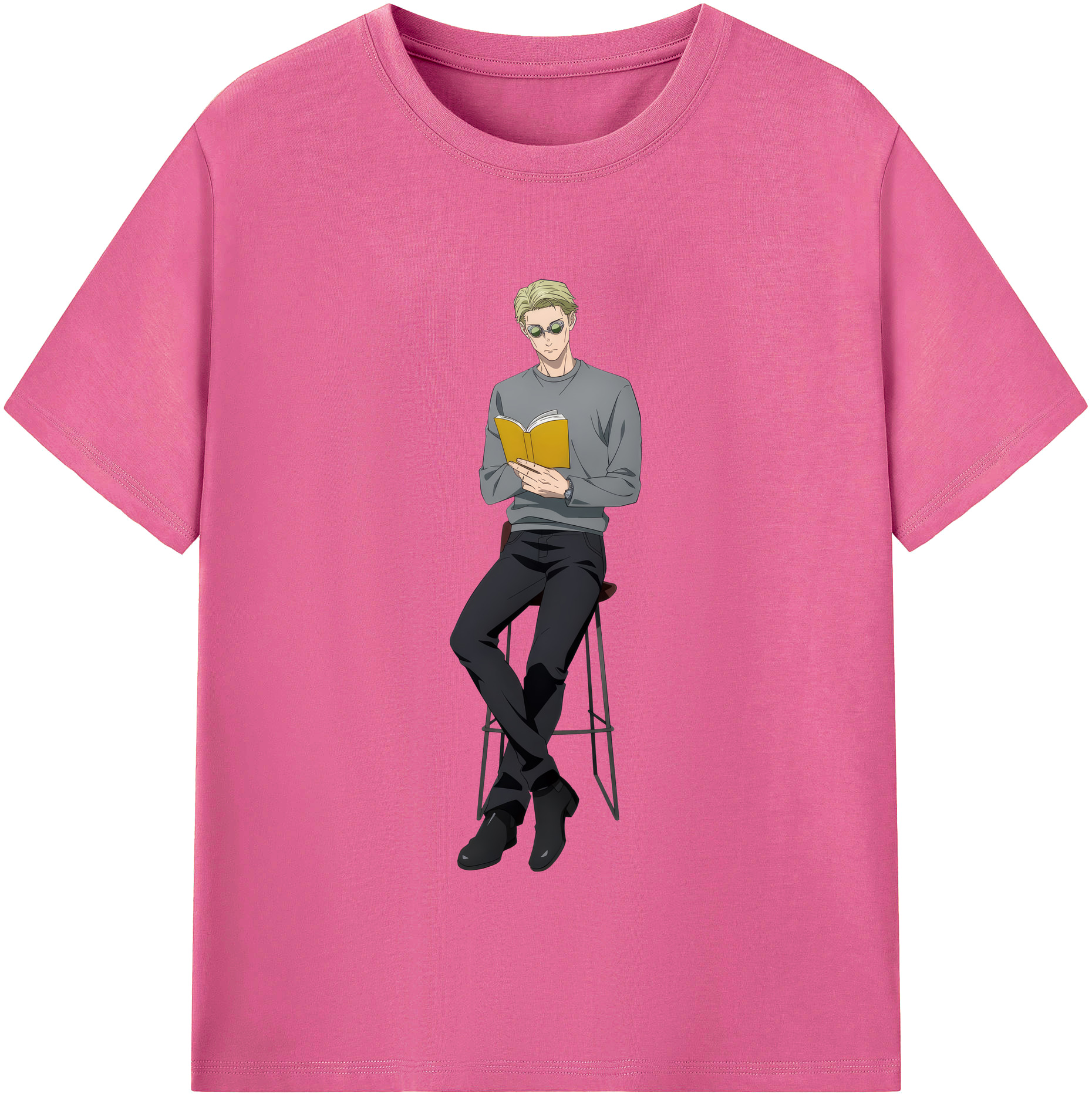 （画像用） 呪術廻戦 Jujutsu Kaisen レディースカジュアルプリントTシャツ（綿100％）
