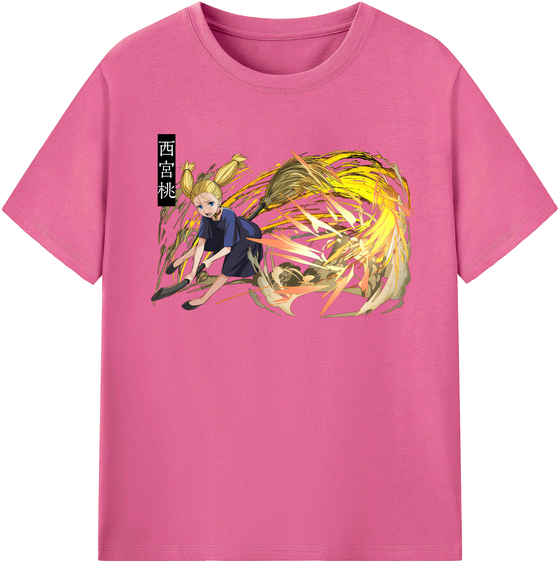 （画像用） 呪術廻戦 Jujutsu Kaisen レディースカジュアルプリントTシャツ（綿100％）