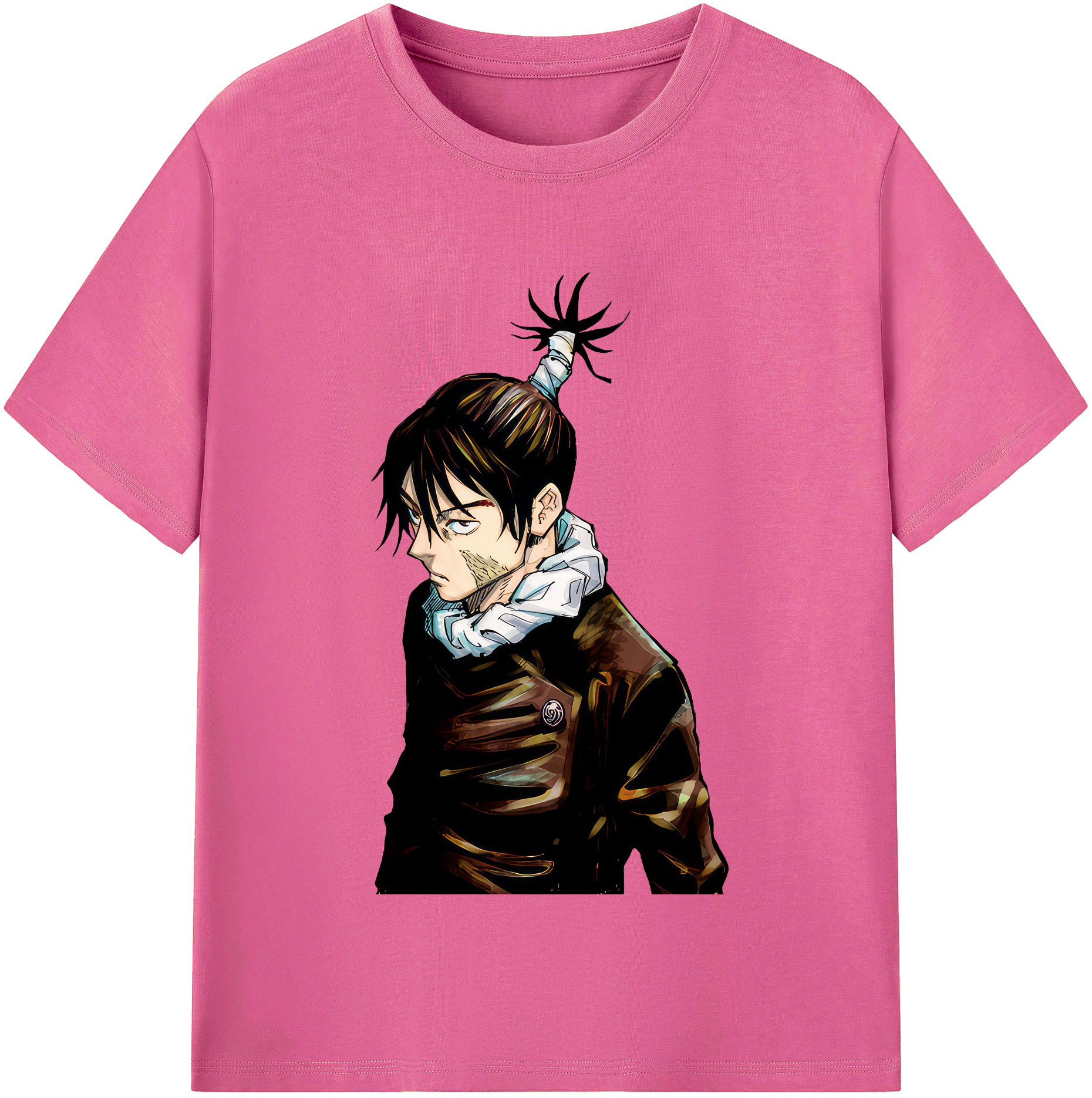 （画像用） 呪術廻戦 Jujutsu Kaisen レディースカジュアルプリントTシャツ（綿100％）