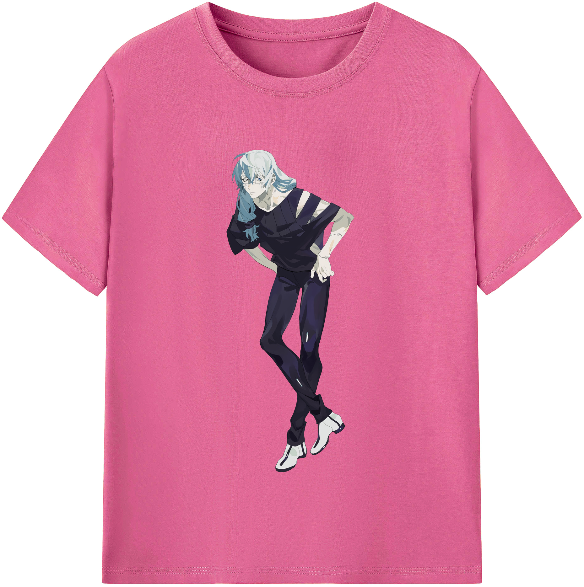 （画像用） 呪術廻戦 Jujutsu Kaisen レディースカジュアルプリントTシャツ（綿100％）