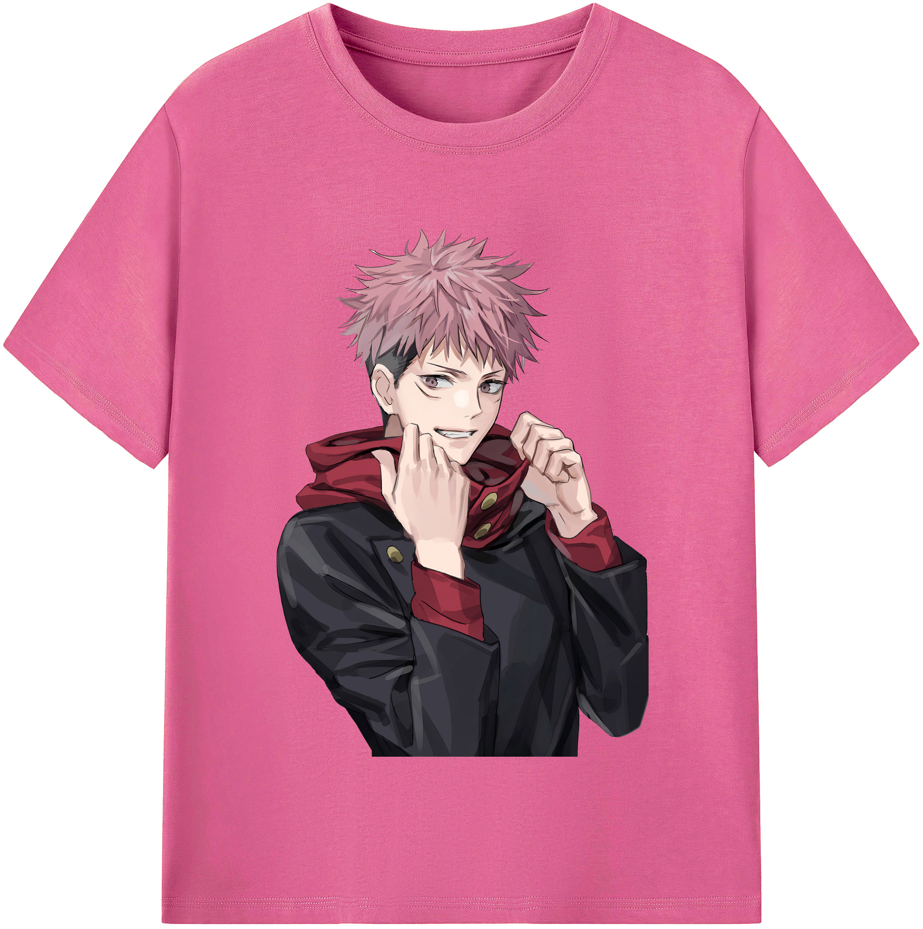 （画像用） 呪術廻戦 Jujutsu Kaisen レディースカジュアルプリントTシャツ（綿100％）