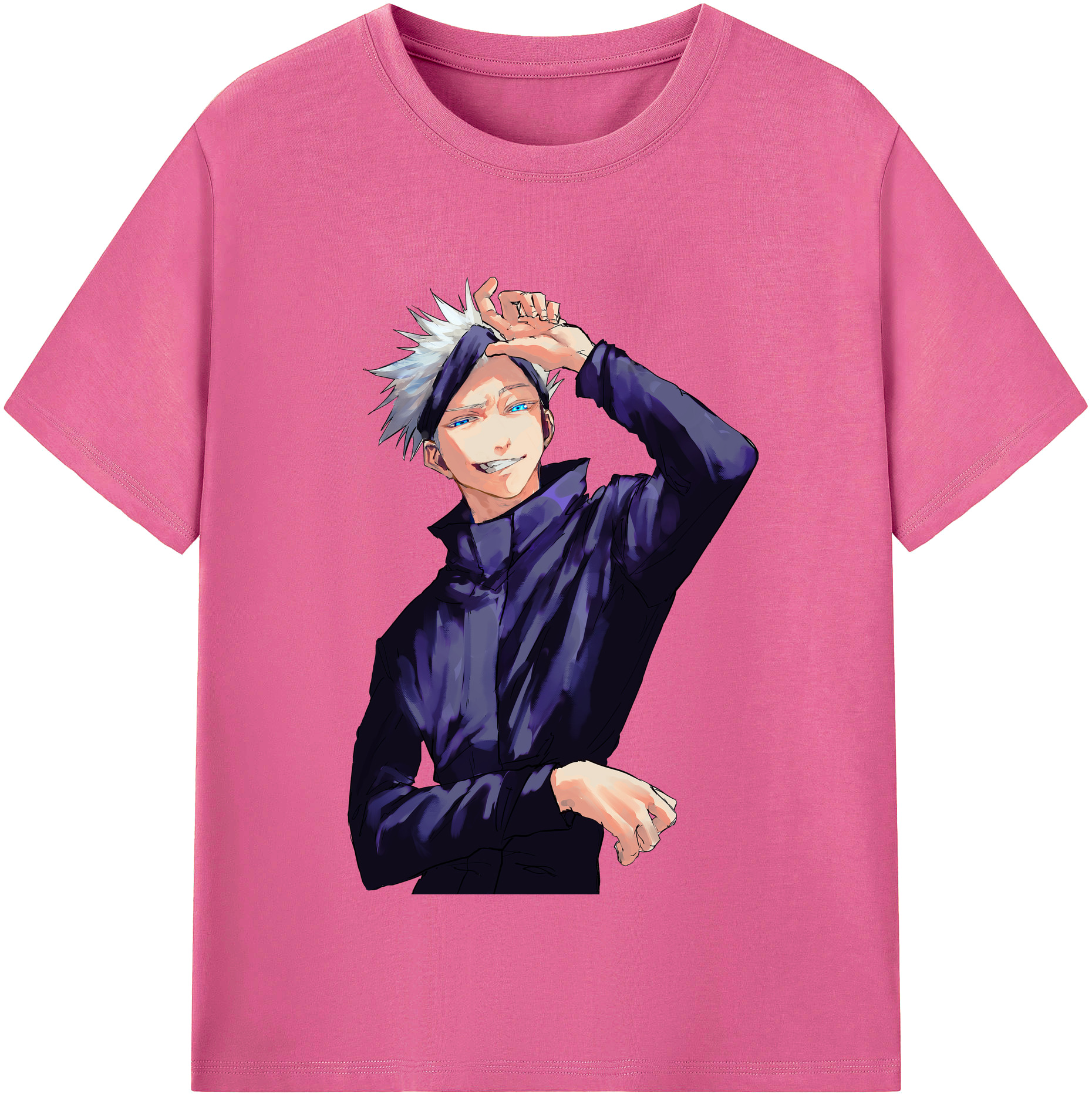 （画像用） 呪術廻戦 Jujutsu Kaisen レディースカジュアルプリントTシャツ（綿100％）