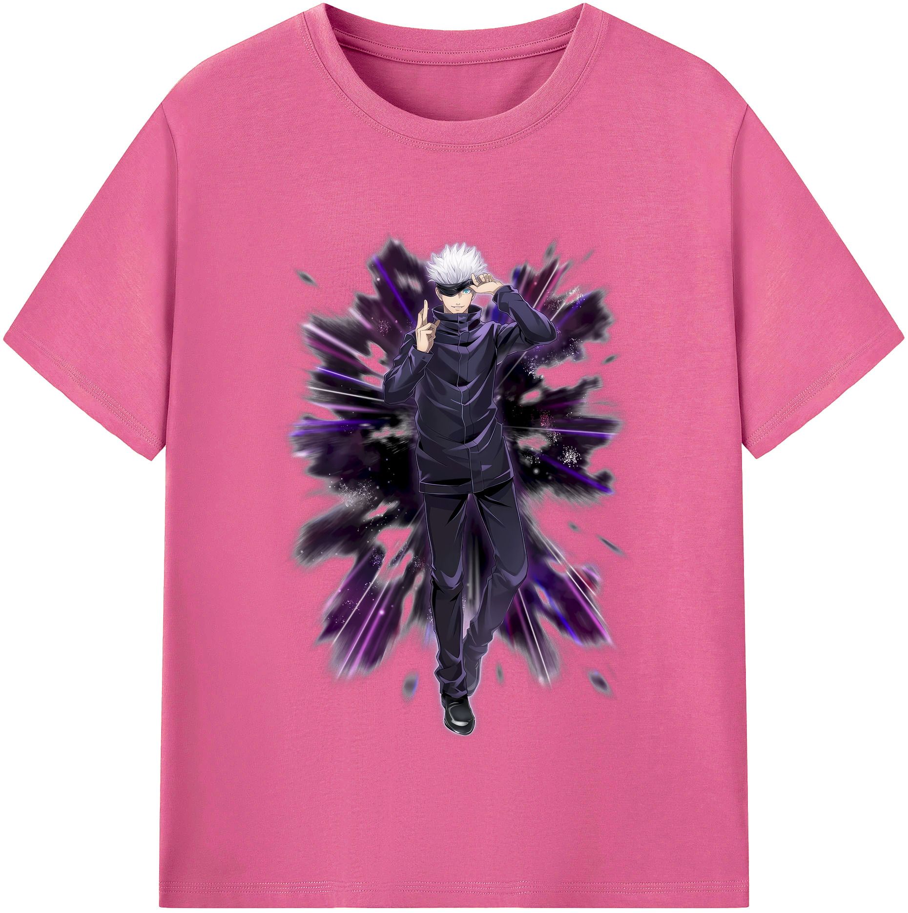 （画像用） 呪術廻戦 Jujutsu Kaisen レディースカジュアルプリントTシャツ（綿100％）
