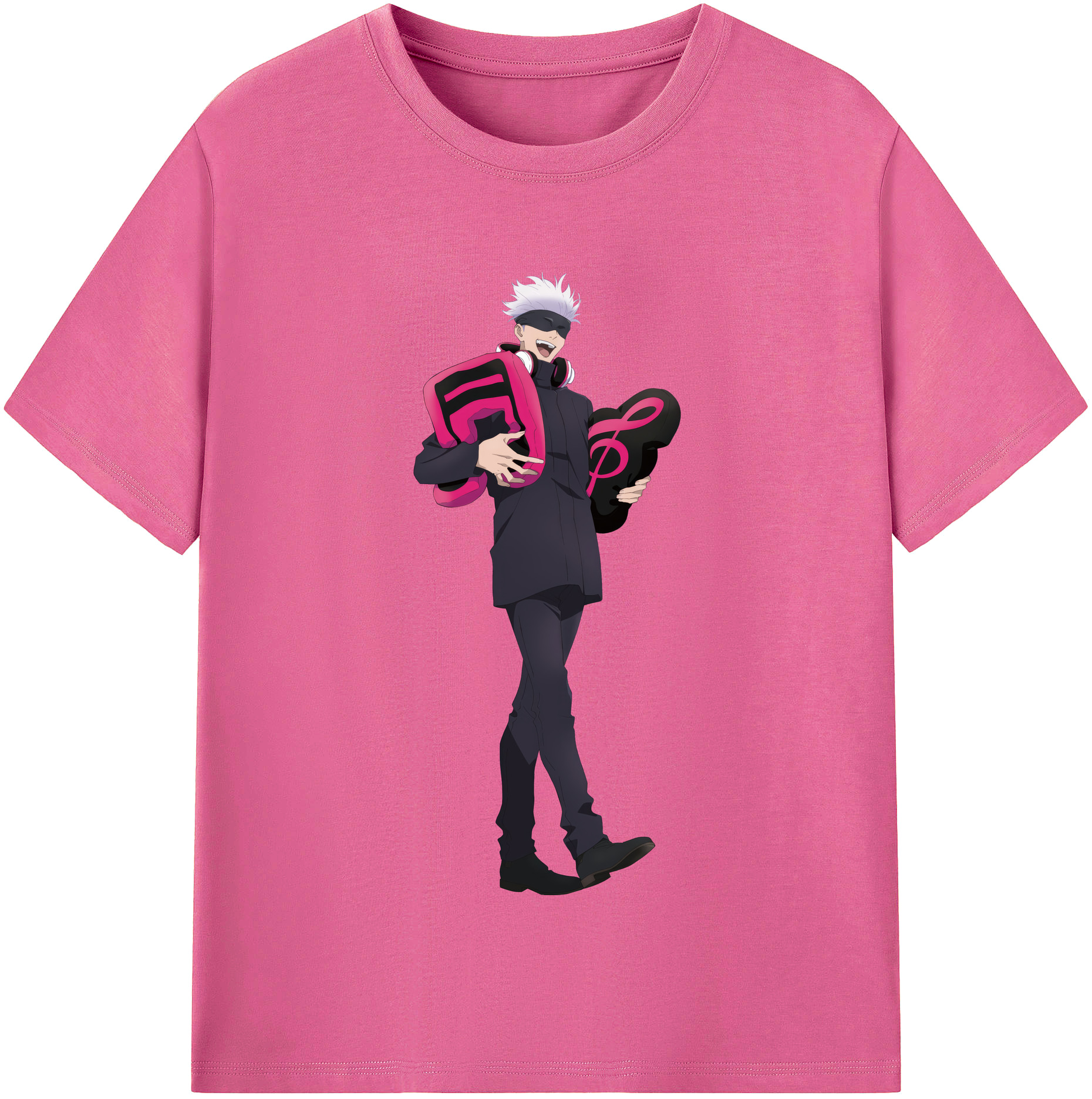 （画像用） 呪術廻戦 Jujutsu Kaisen レディースカジュアルプリントTシャツ（綿100％）
