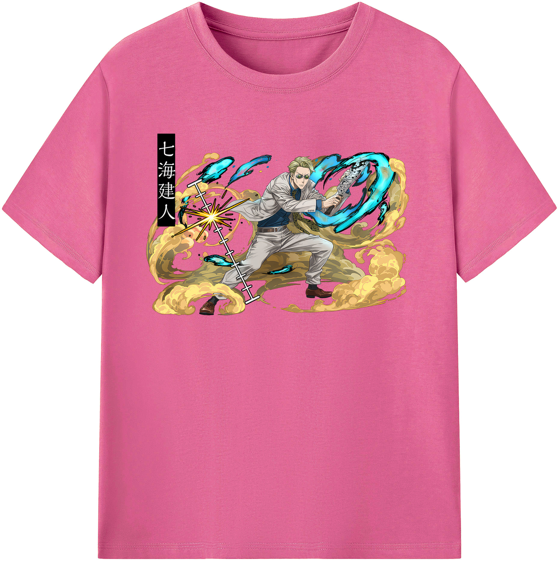 （画像用） 呪術廻戦 Jujutsu Kaisen レディースカジュアルプリントTシャツ（綿100％）