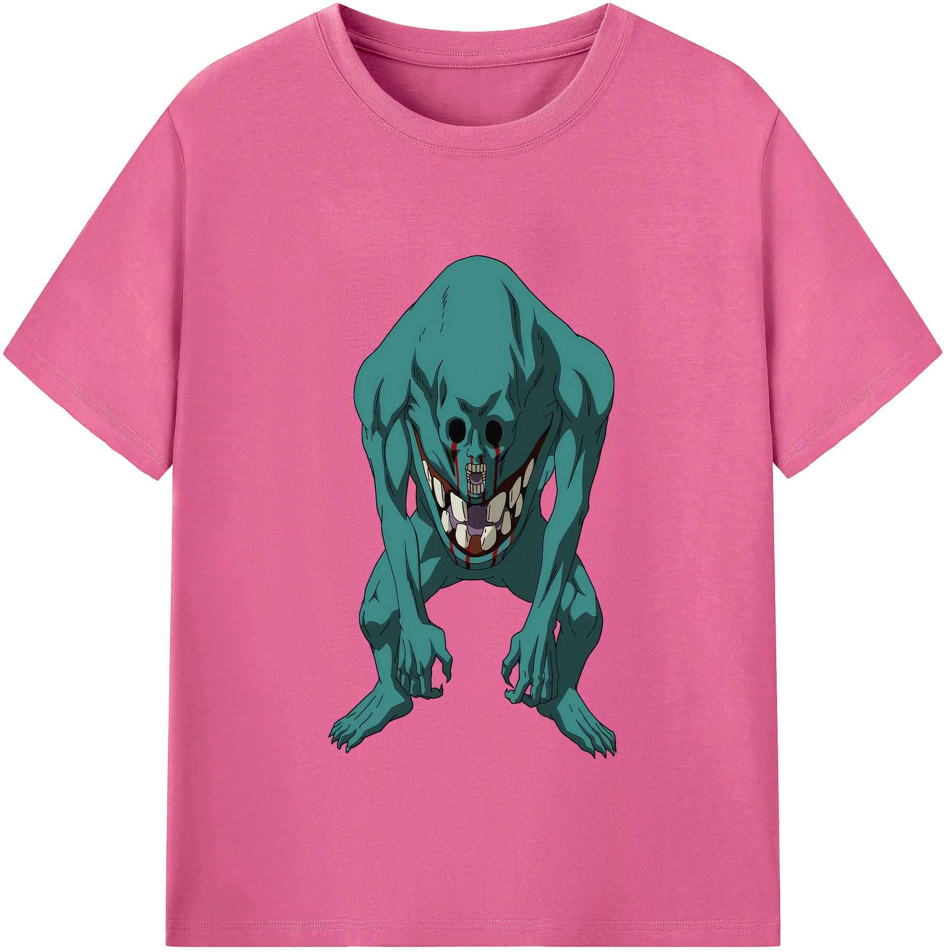 （画像用） 呪術廻戦 Jujutsu Kaisen レディースカジュアルプリントTシャツ（綿100％）