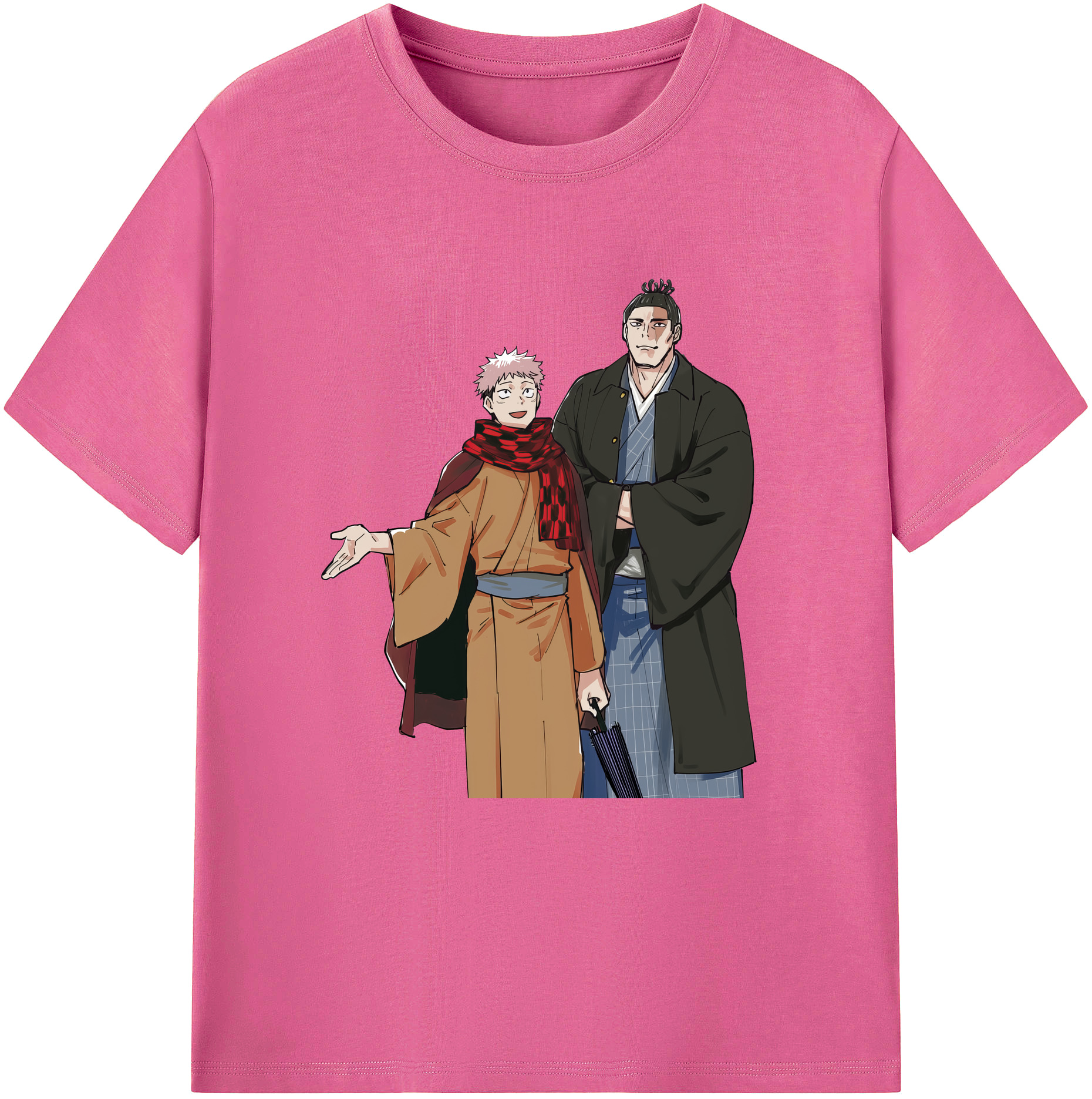 （画像用） 呪術廻戦 Jujutsu Kaisen レディースカジュアルプリントTシャツ（綿100％）