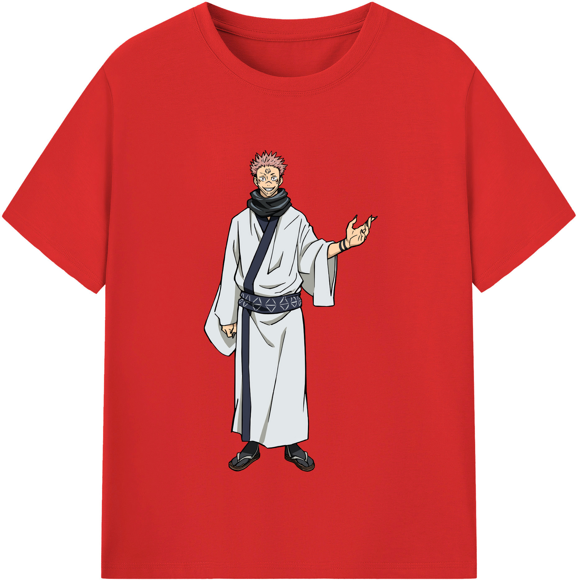（画像用） 呪術廻戦 Jujutsu Kaisen レディースカジュアルプリントTシャツ（綿100％）