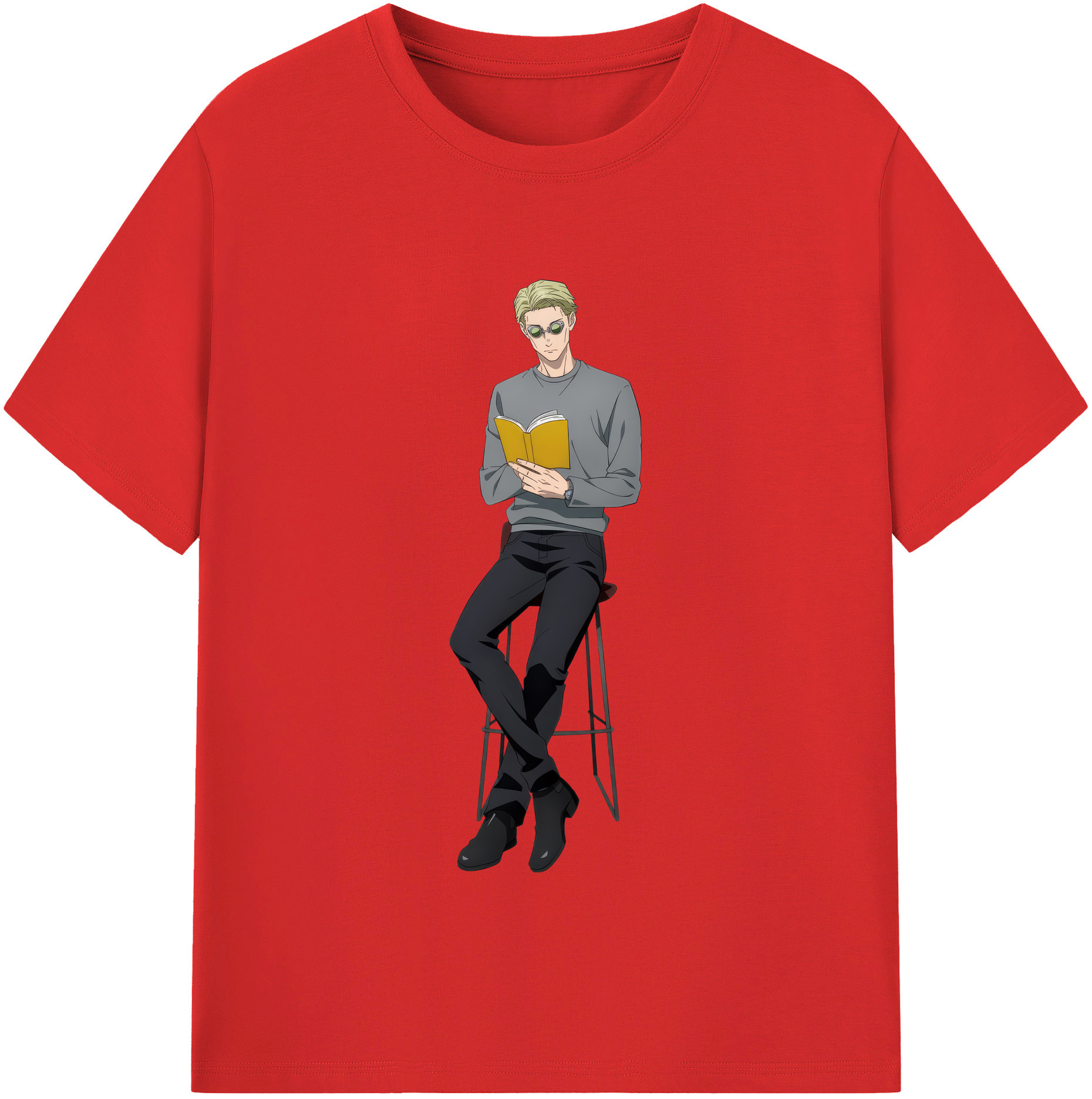 （画像用） 呪術廻戦 Jujutsu Kaisen レディースカジュアルプリントTシャツ（綿100％）