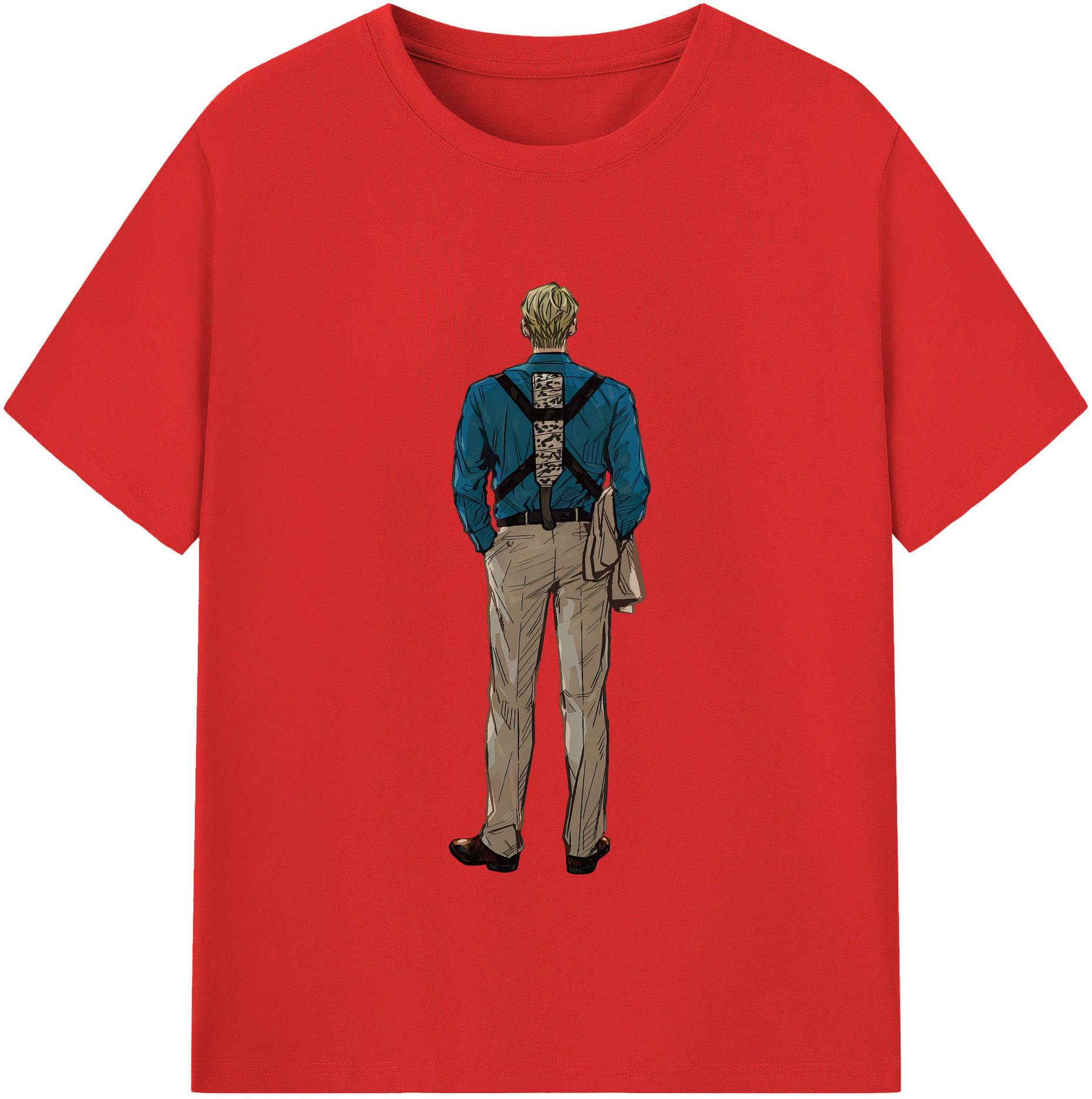 （画像用） 呪術廻戦 Jujutsu Kaisen レディースカジュアルプリントTシャツ（綿100％）