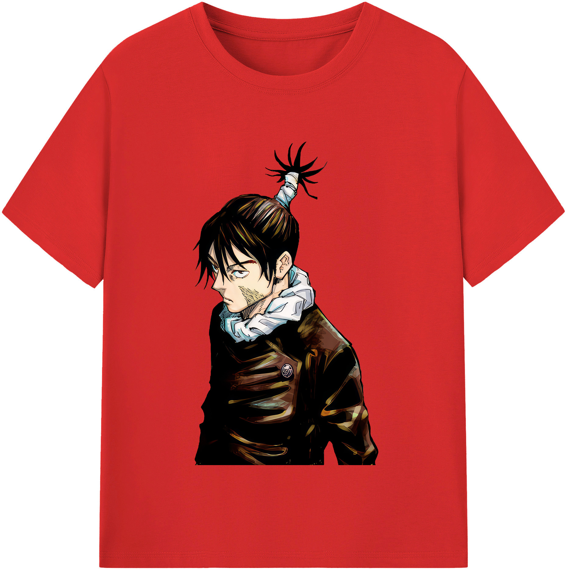 （画像用） 呪術廻戦 Jujutsu Kaisen レディースカジュアルプリントTシャツ（綿100％）