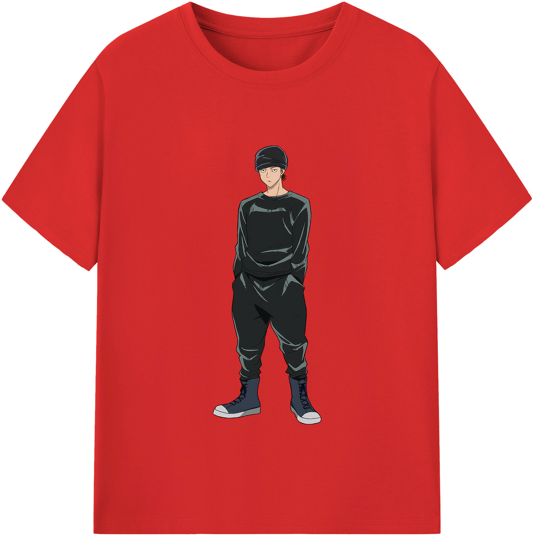 （画像用） 呪術廻戦 Jujutsu Kaisen レディースカジュアルプリントTシャツ（綿100％）